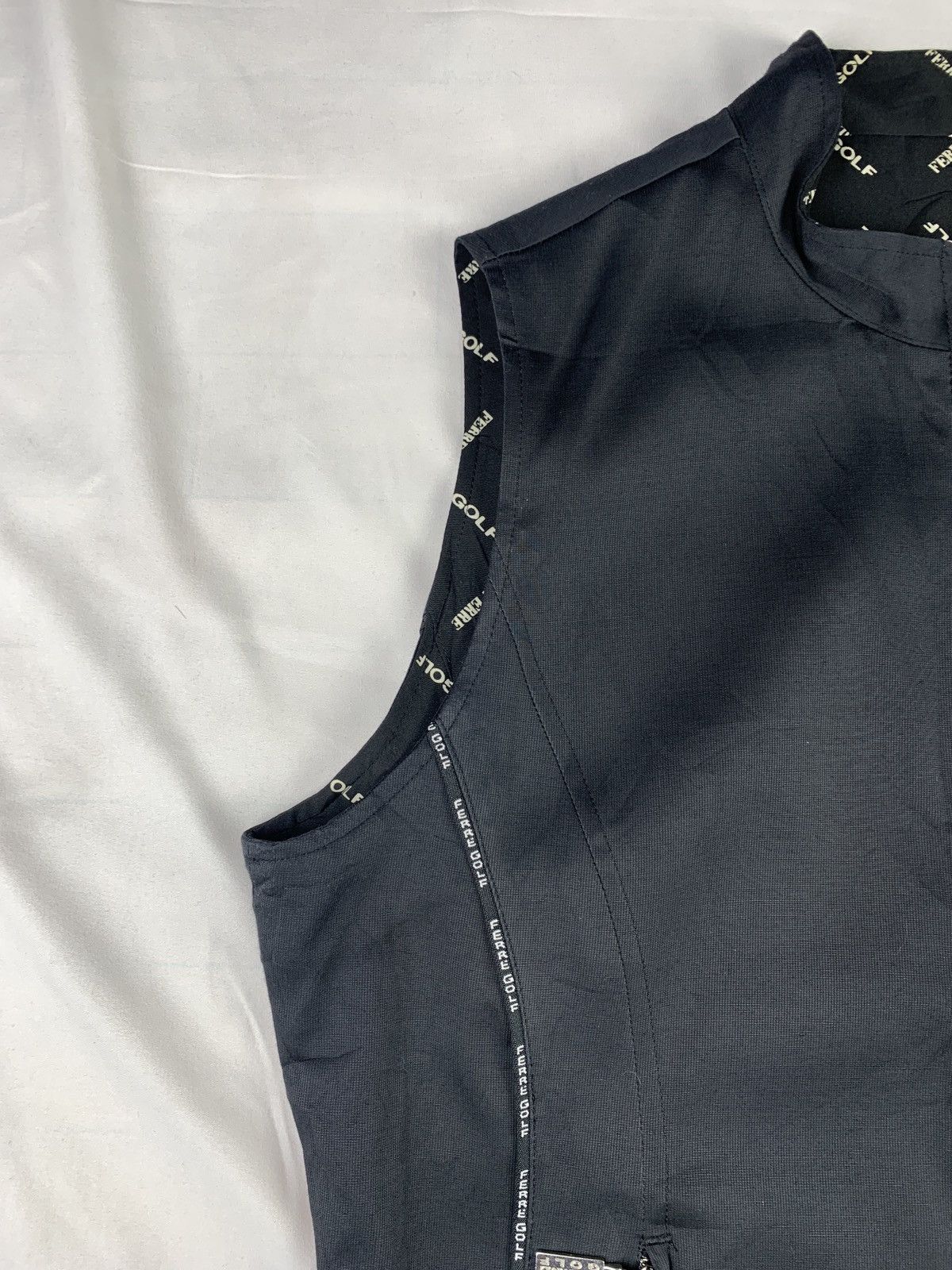 Gianfranco Ferre 2000s Gianfranco Ferre Golf Italy Revesible Monogram Vest Size L / US 10 / IT 46 - 6 Thumbnail