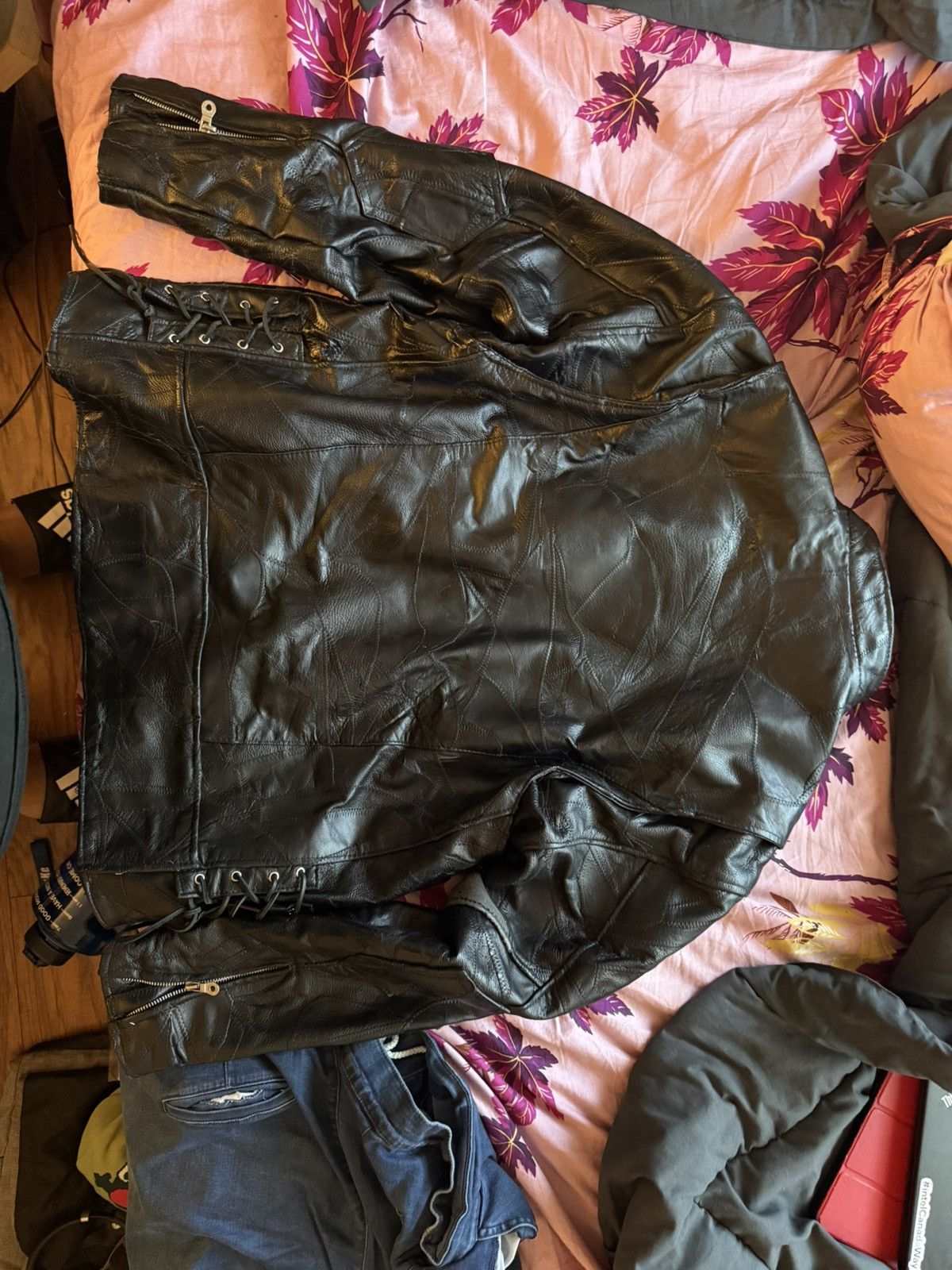 Other Diamond Plate leather jacket Size US XXL / EU 58 / 5 - 2 Thumbnail