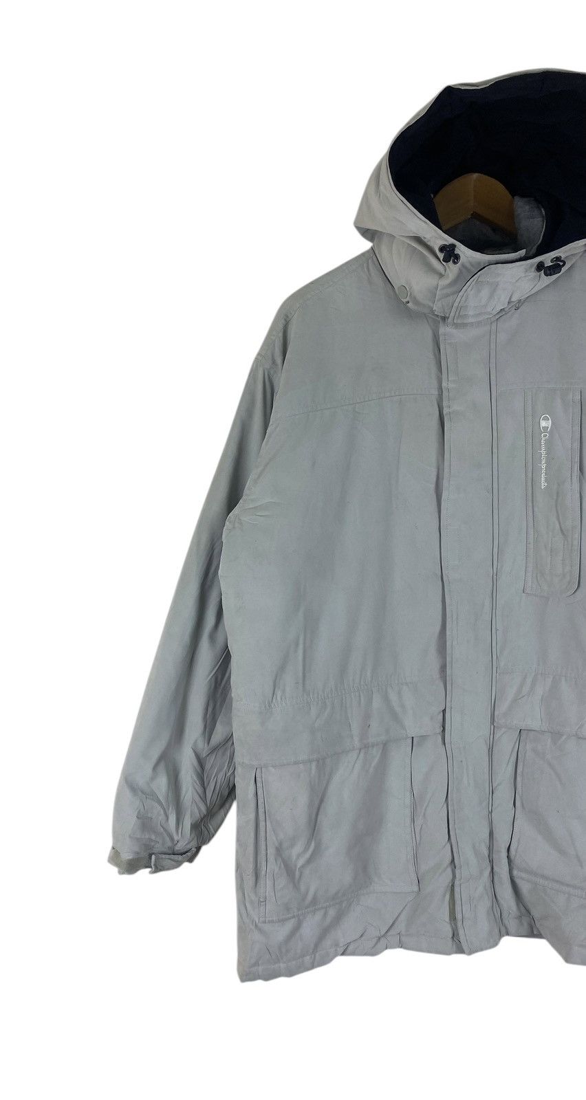Champion × Vintage Vintage Champion Puffer Down Jacket Size US L / EU 52-54 / 3 - 3 Thumbnail