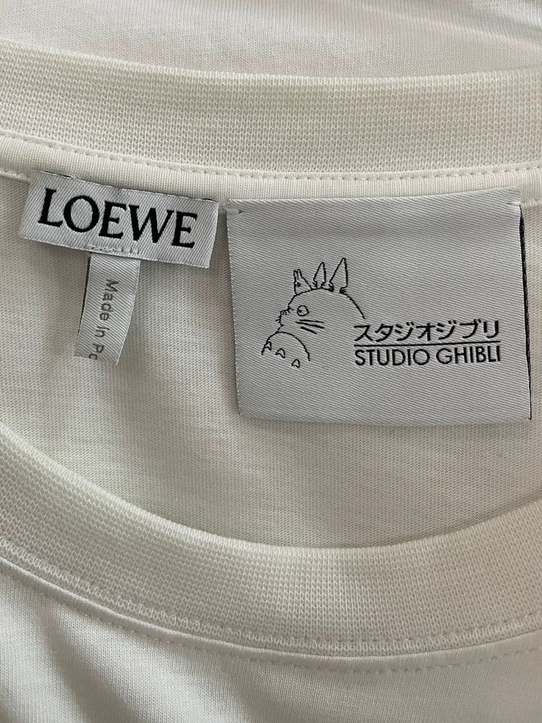 Loewe LOEWE White Hal's Moving Castle co-branded logo short slee Size M / US 6-8 / IT 42-44 - 6 Thumbnail