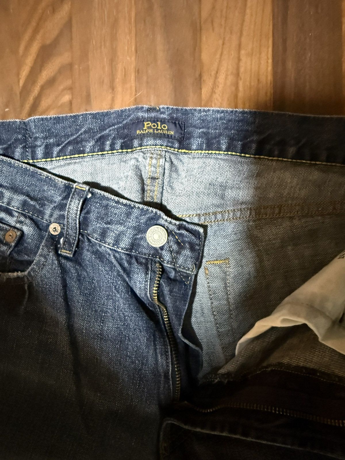 Polo Ralph Lauren Polo Ralph Lauren Blue Jeans Size 34/32 Varick Slim Straight Size US 34 / EU 50 - 8 Thumbnail