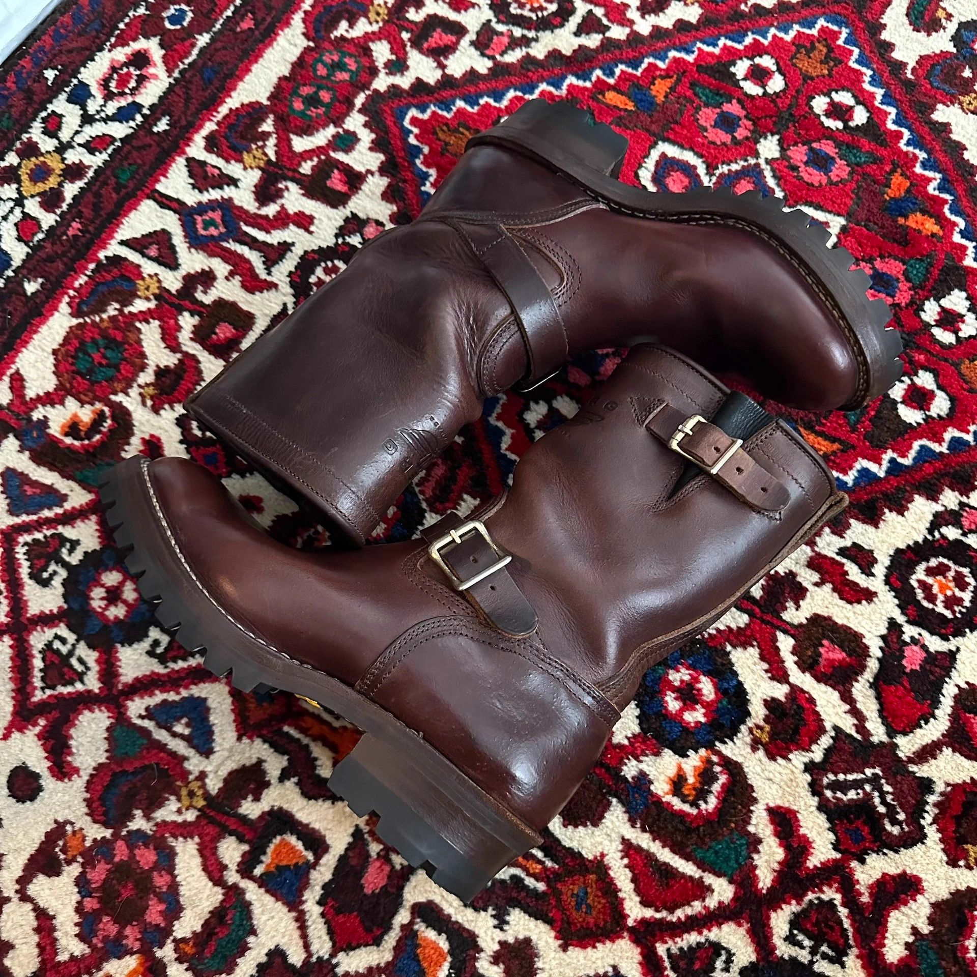 Viberg Viberg Engineer Boot Tea Core Red Unlined 8E Size US 8 / EU 41 - 7 Thumbnail