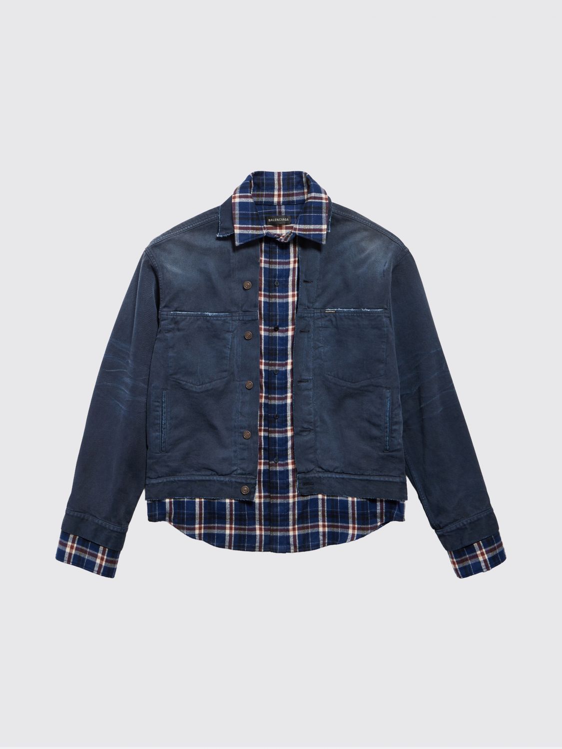 Balenciaga Balenciaga Jacket Men Blue Size US M / EU 48-50 / 2 - 1 Preview