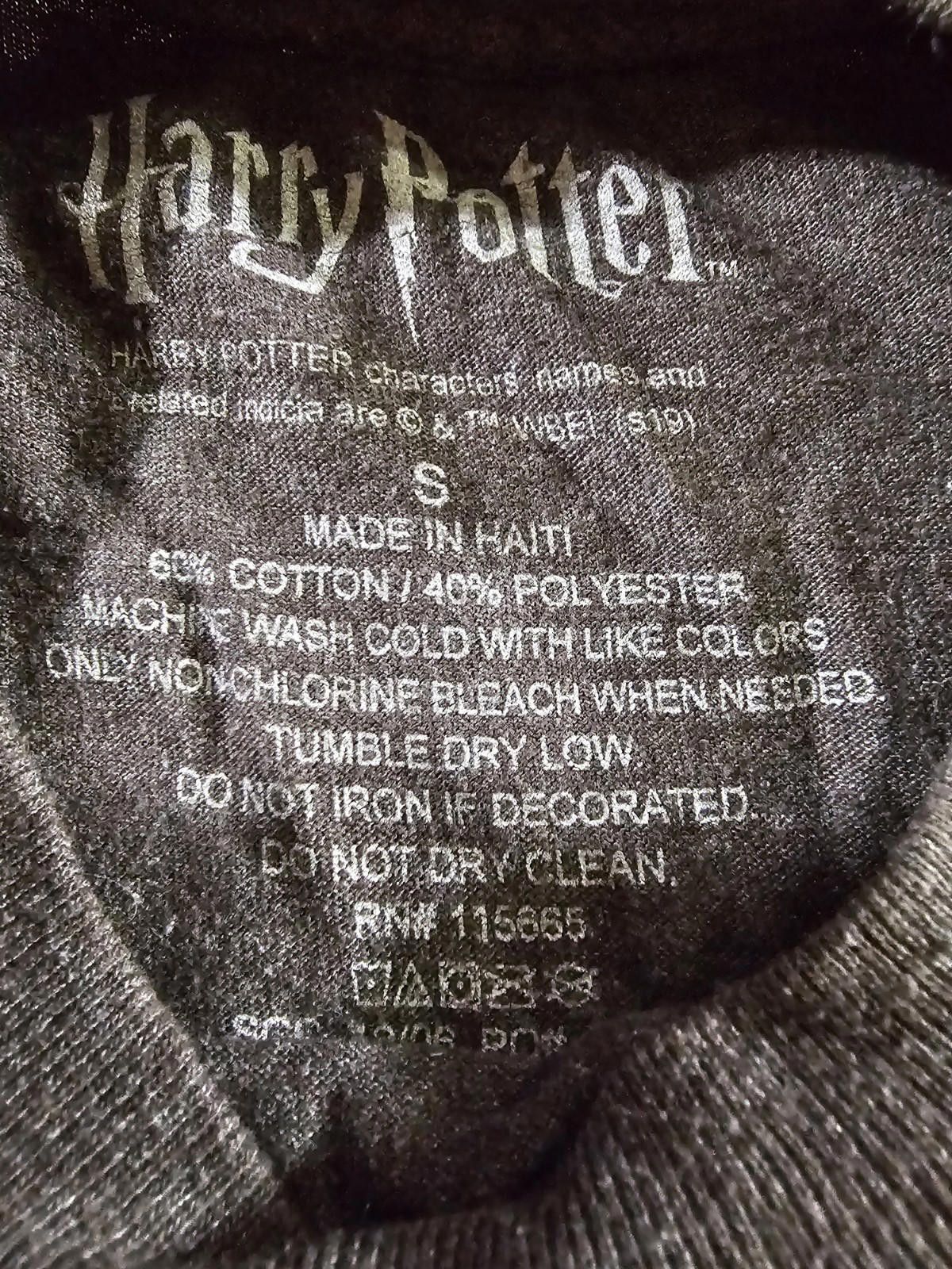 Designer Harry Potter Hogwarts Tshirt Small Size US S / EU 44-46 / 1 - 3 Thumbnail
