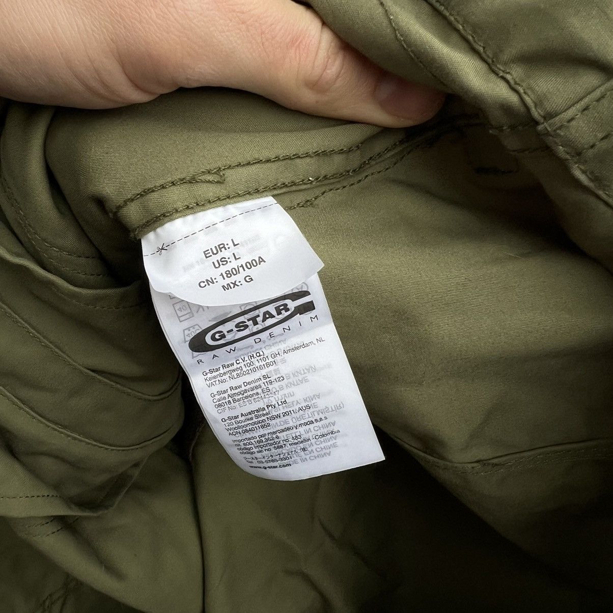 G-Star G-Star Raw jacket Size US L / EU 52-54 / 3 - 8 Thumbnail