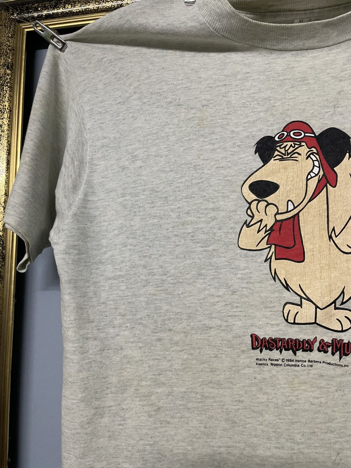 Vintage Vintage 1994 Dastardly Muttley Single Stitch Distressed Tee Size US M / EU 48-50 / 2 - 9 Thumbnail