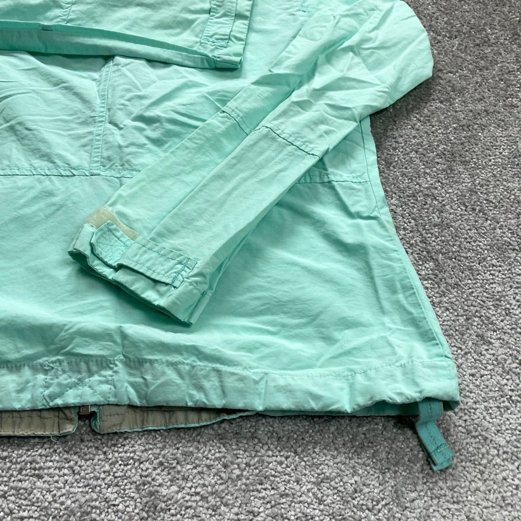 Vintage COLUMBIA Omni Shade Windbreaker Jacket Womens Medium Mint Green Full Zip Activewear Size M / US 6-8 / IT 42-44 - 3 Thumbnail