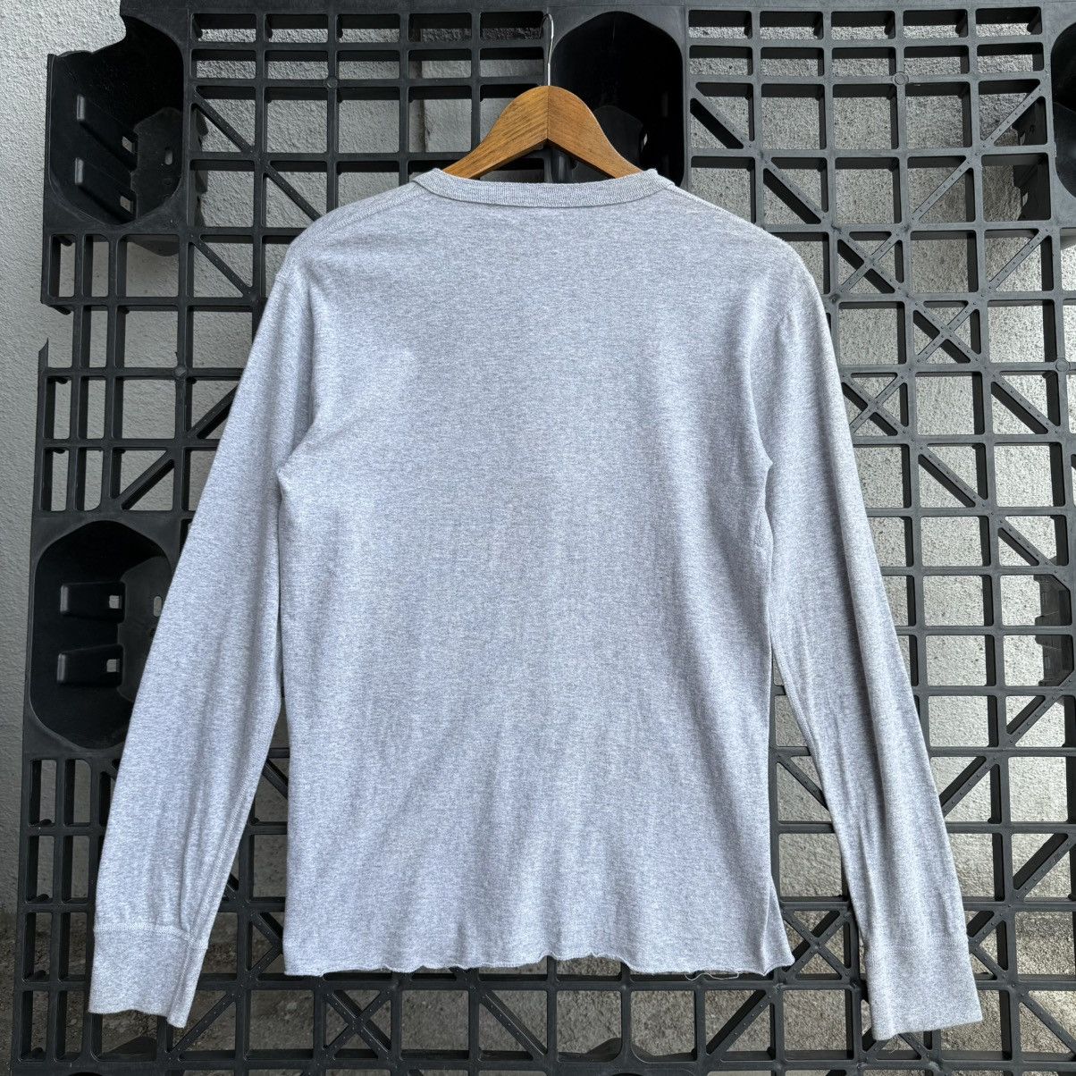 Vintage Vintage 90’s Healtknit Basic Long Sleeve Tee Size US M / EU 48-50 / 2 - 2 Thumbnail