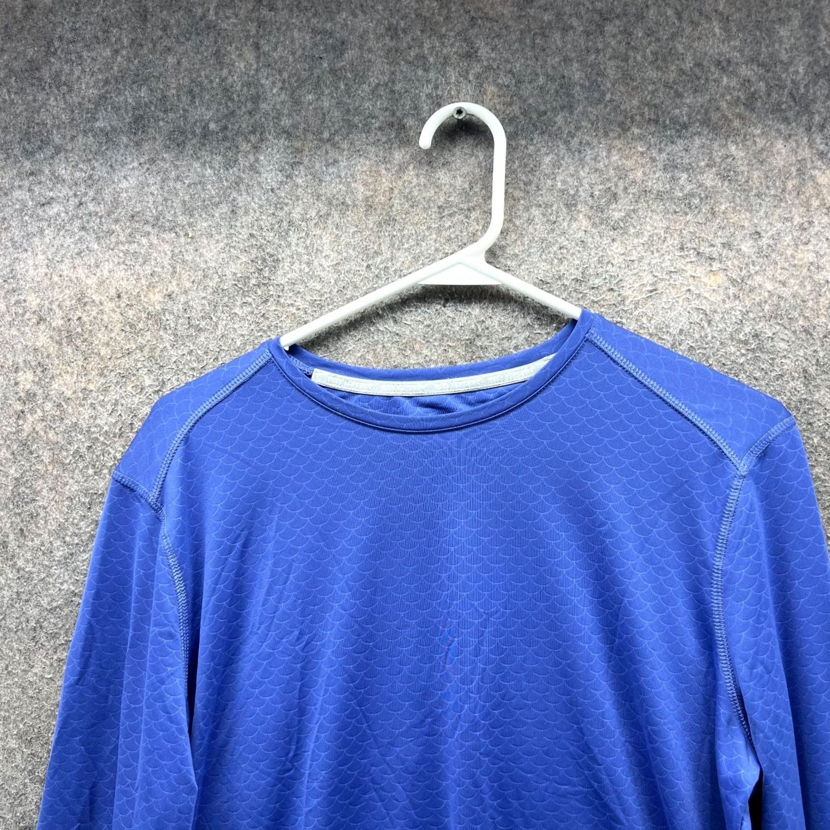 Vintage VINTAGE Reel Legends Shirt Men L Blue KEEP IT COOL Performance Rash Guard UPF Long Sleeve Crew Neck Logo Size US L / EU 52-54 / 3 - 7 Thumbnail