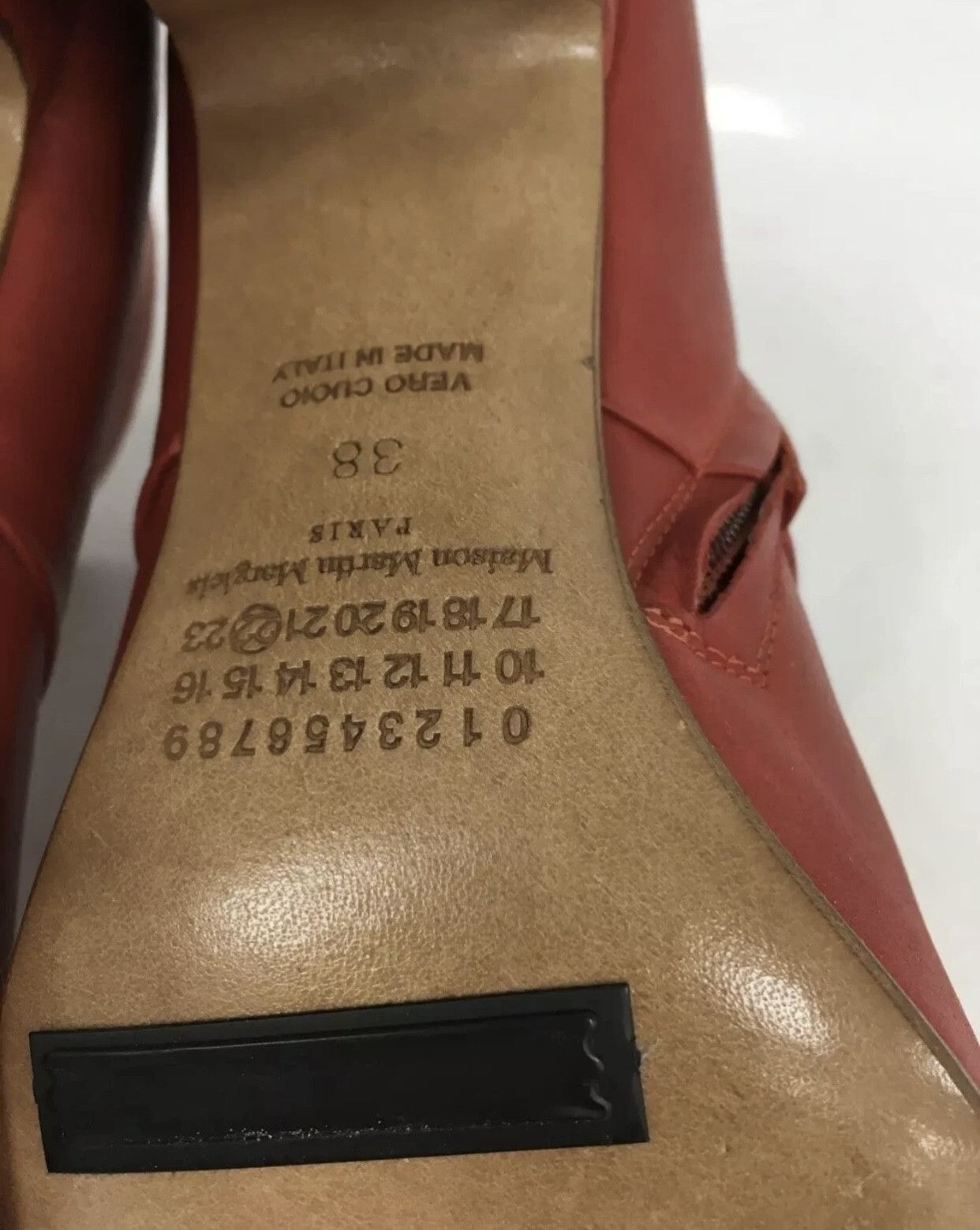 Maison Margiela Maison Margiela Red Leather Boot Size US 8 / IT 38 - 6 Thumbnail