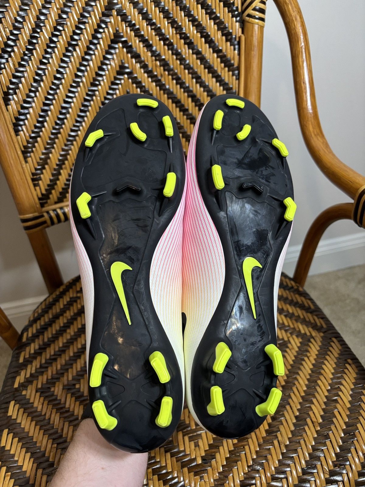 Nike Nike Mercurial Victory V FG Volt Total Orange 651632-107 Size US 12 / EU 45 - 6 Thumbnail