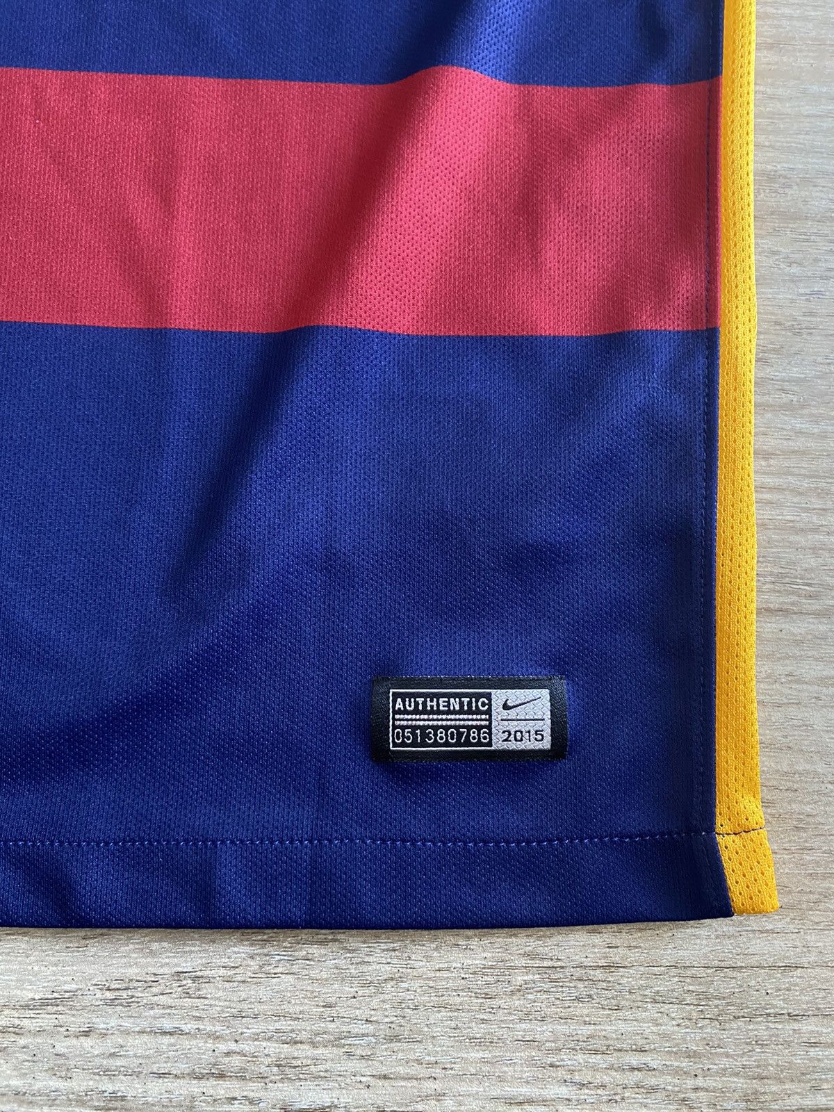 Nike Nike Barcelona 2015/2016 Home Kit Soccer Jersey Blokecore Size US XL / EU 56 / 4 - 3 Thumbnail