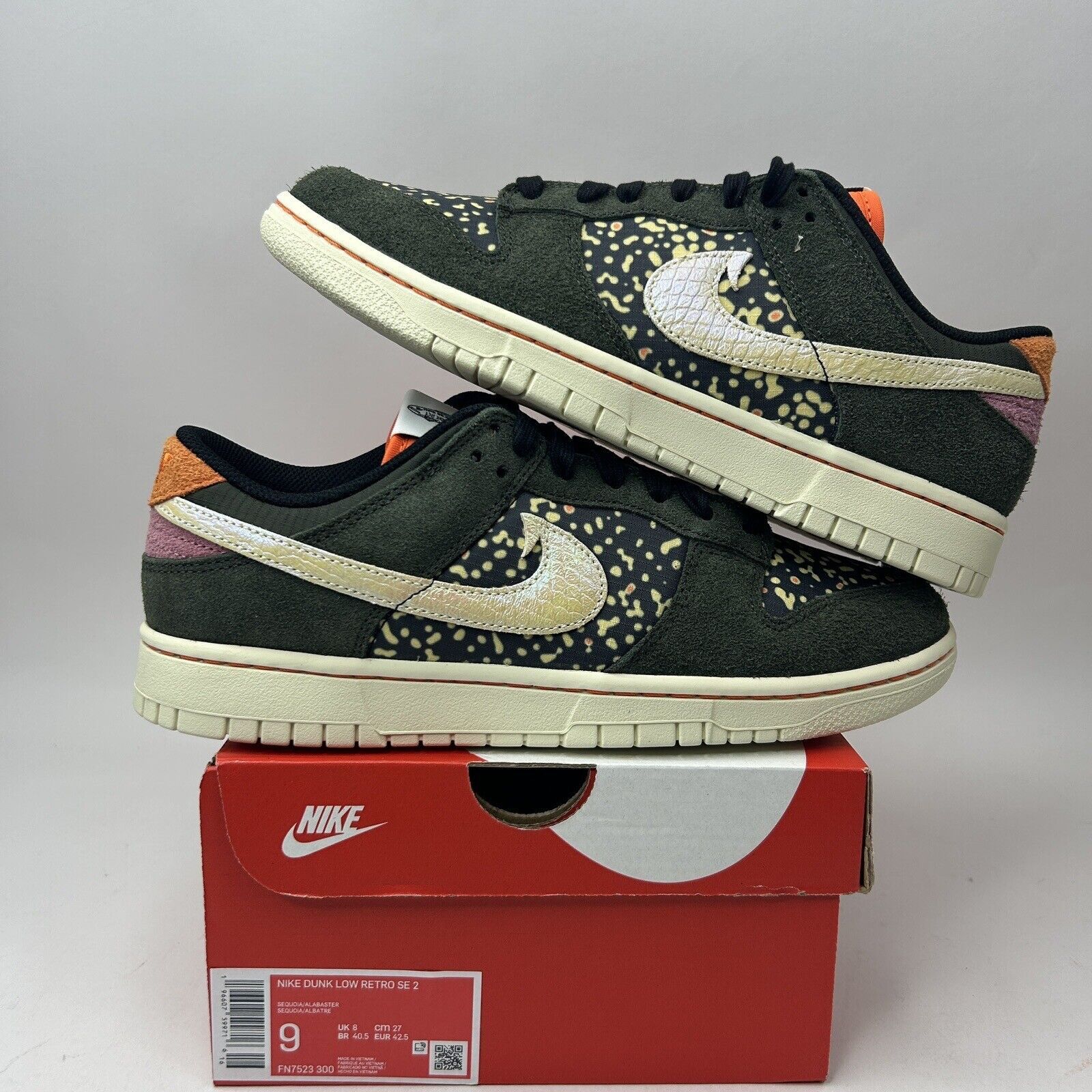 Nike Nike Shoes Dunk Low SE Gone Fishing “Rainbow Trout” 2023 Size US 9 / EU 42 - 1 Thumbnail
