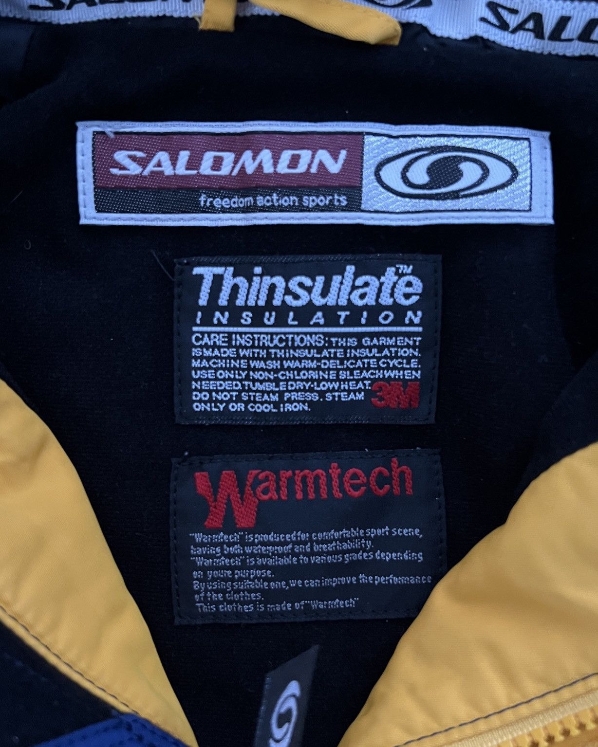 Salomon Salomon 1990s Warmtech Waterproof Jacket Size US S / EU 44-46 / 1 - 7 Thumbnail