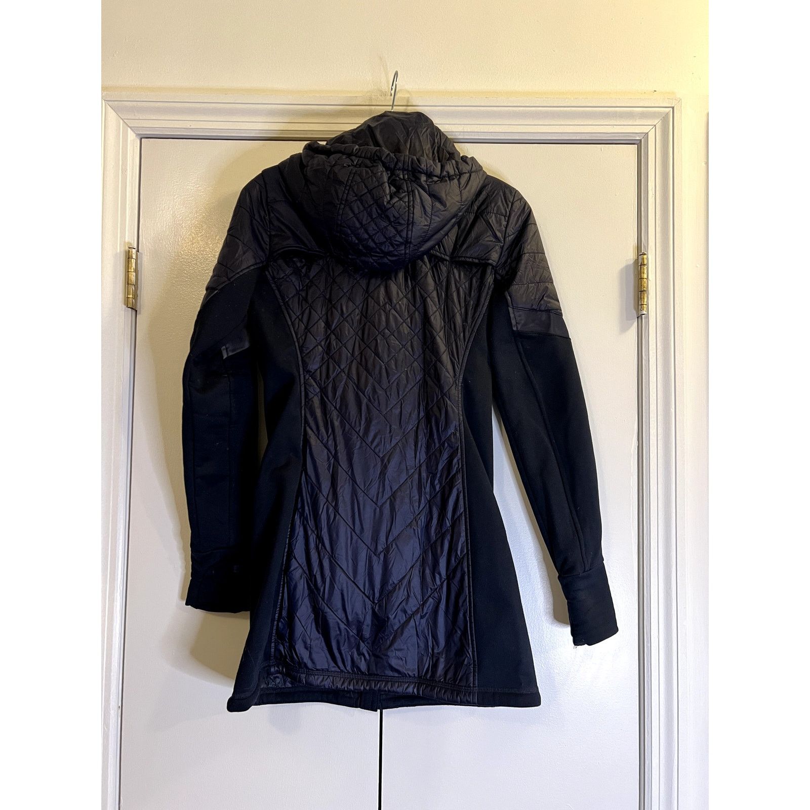 Athleta Athleta Blue Quilted Vest Jacket size XS hooded Size XS / US 0-2 / IT 36-38 - 6 Thumbnail