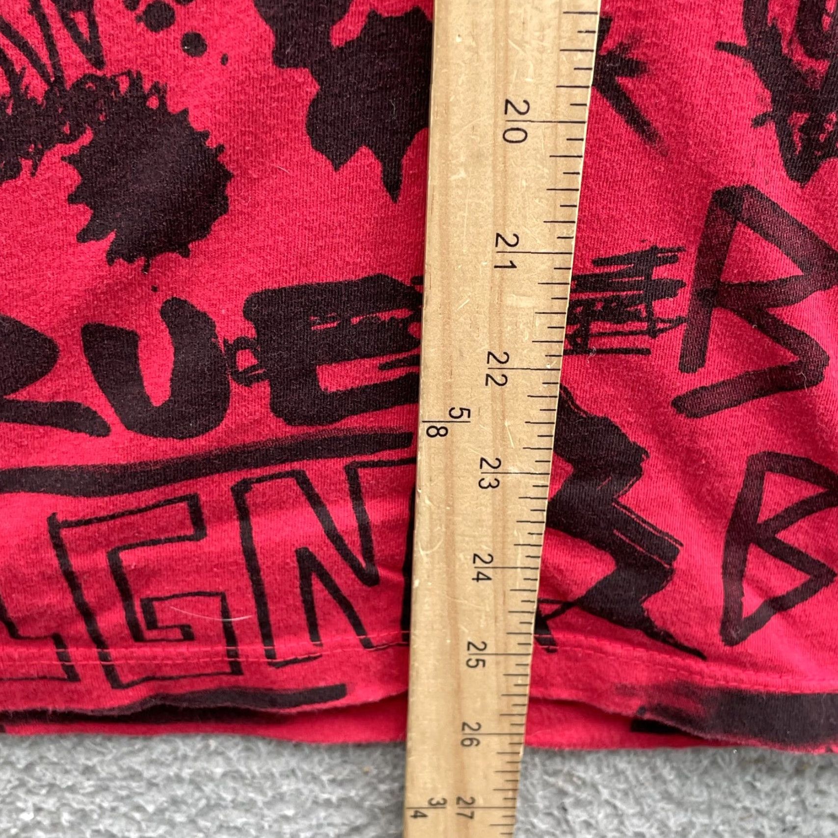 True Religion True Religion T-Shirt Large Red Graffiti Graphic Designer Grunge Rock Y2k Skate Shirt Mens L Red Graphic Print 90's Theme Size US L / EU 52-54 / 3 - 6 Thumbnail
