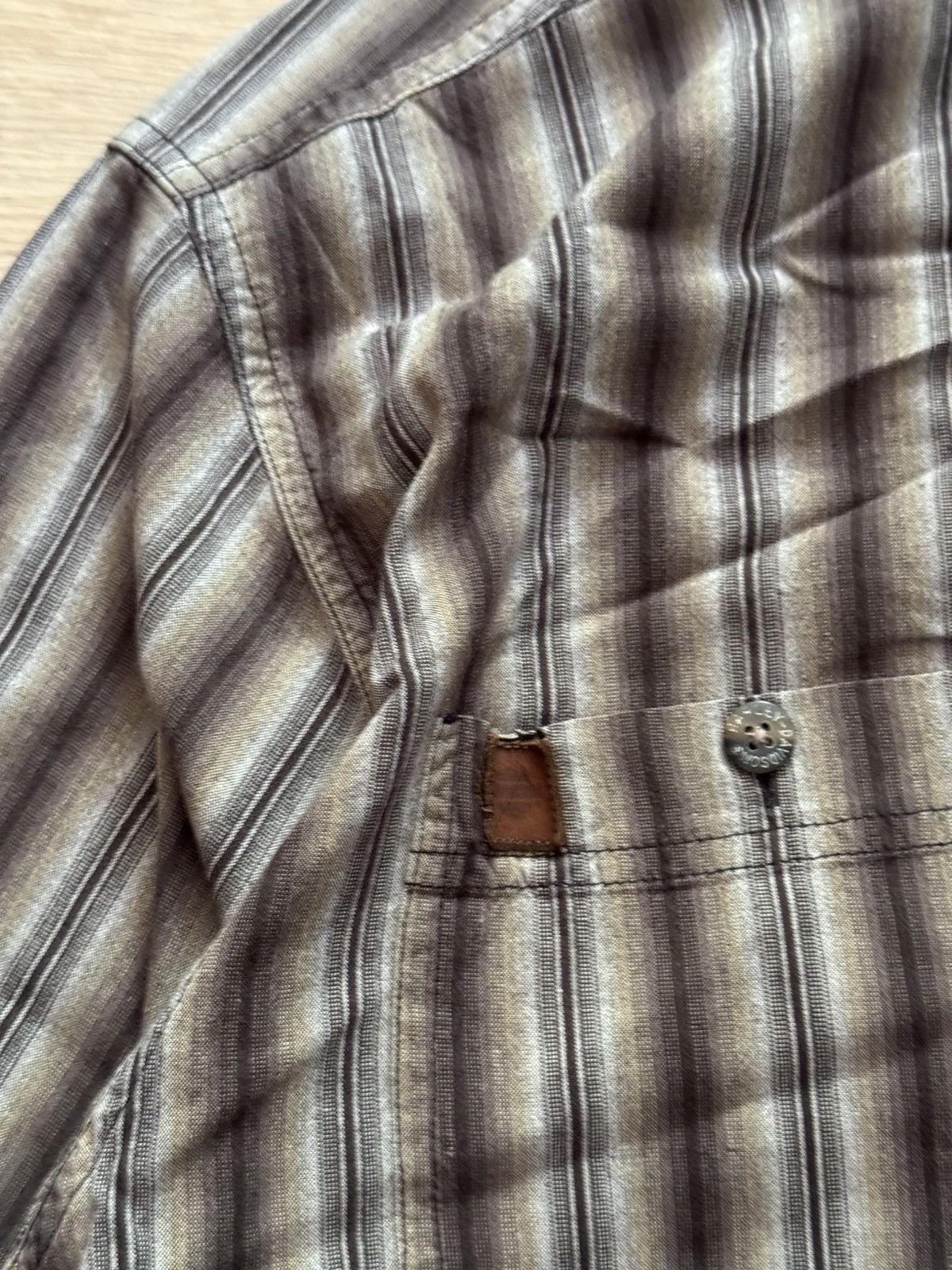 Vintage Vintage 00’s Harley Davidson y2k Stripes USA Choppers Shirt Size US M / EU 48-50 / 2 - 4 Thumbnail