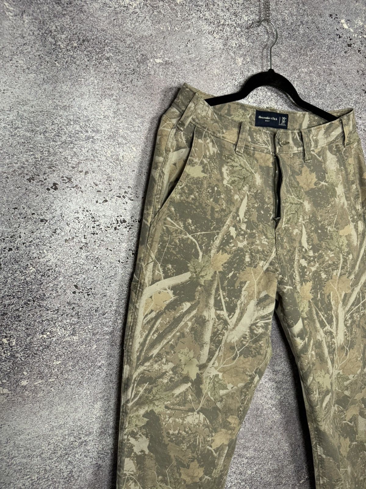 Abercrombie & Fitch × Realtree Abercrombie & Fitch Baggy Realtree Camo Pants Streetwear Size US 30 / EU 46 - 4 Thumbnail