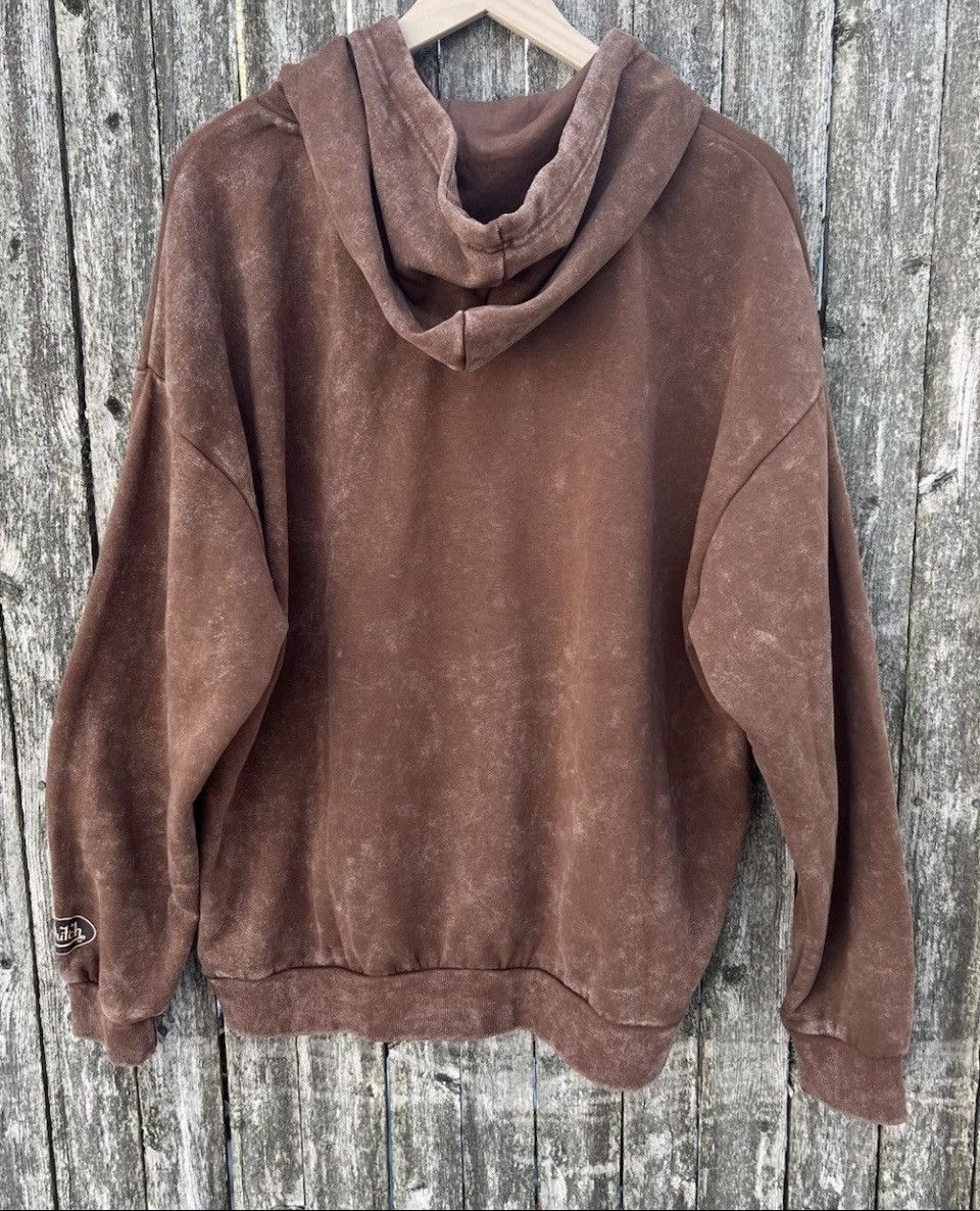 Von Dutch Official “Von Dutch” Embroidered Patch Brown Hoodie Large Size US L / EU 52-54 / 3 - 5 Thumbnail