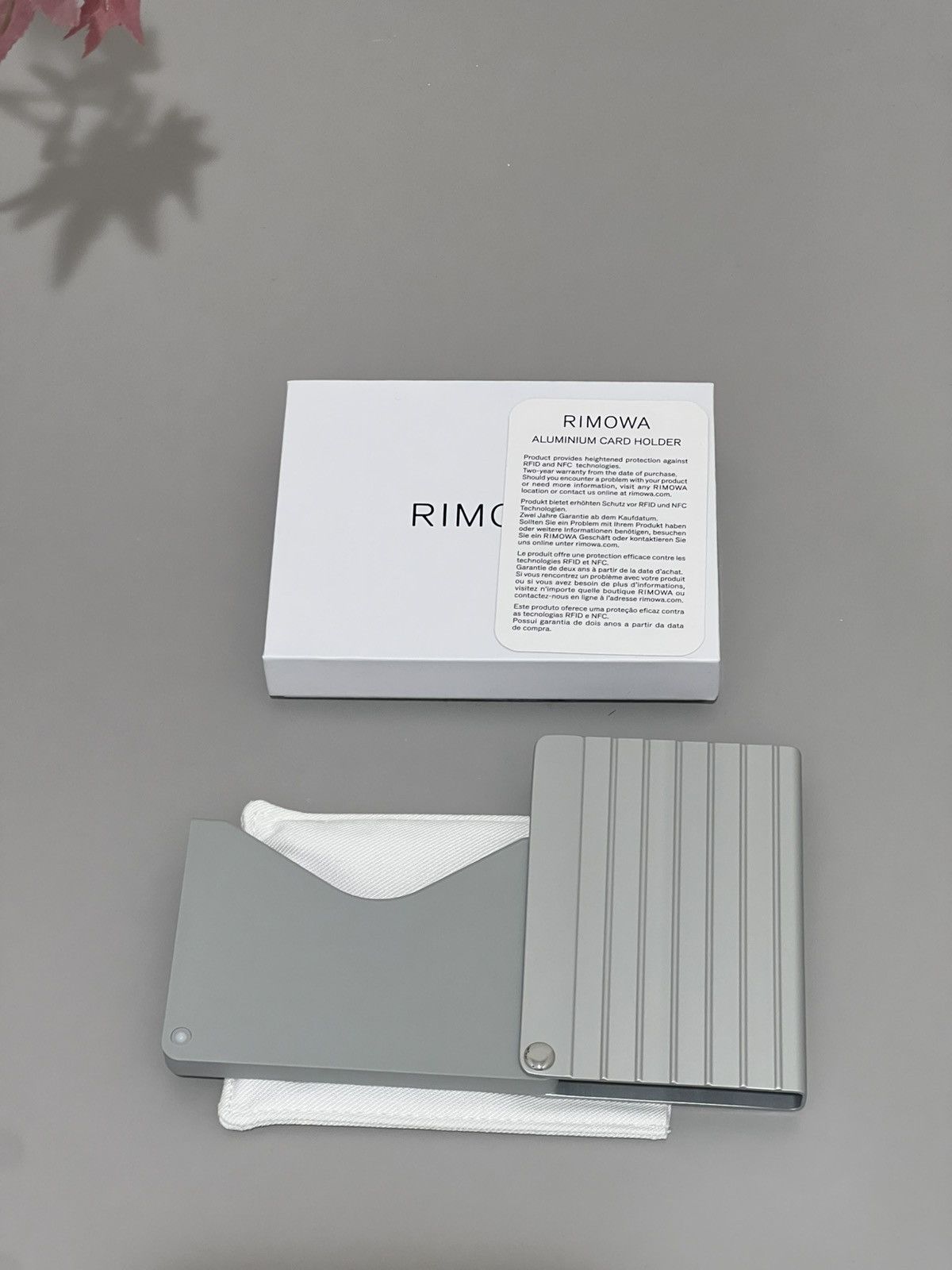 Rimowa Rimowa Aluminum Silver Card Holder Size ONE SIZE - 4 Thumbnail