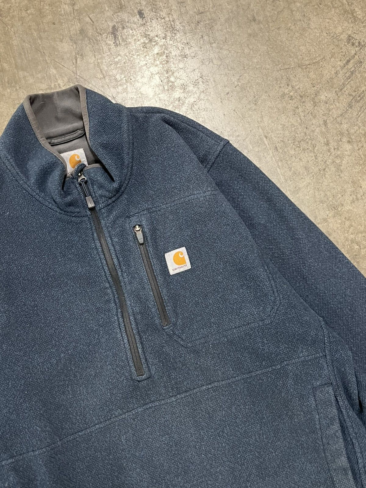 Carhartt × Vintage Carhartt fleece jacket lightweight streetwear hype outdoors Size US XL / EU 56 / 4 - 3 Thumbnail