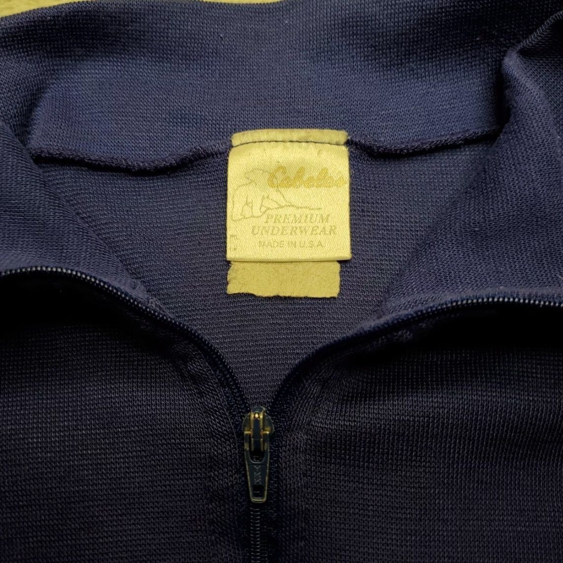 Vintage VTG Cabela's Shirt Mens L Blue Baselayer Performance Stretch 1/4 Zip Outdoors Size US L / EU 52-54 / 3 - 4 Thumbnail