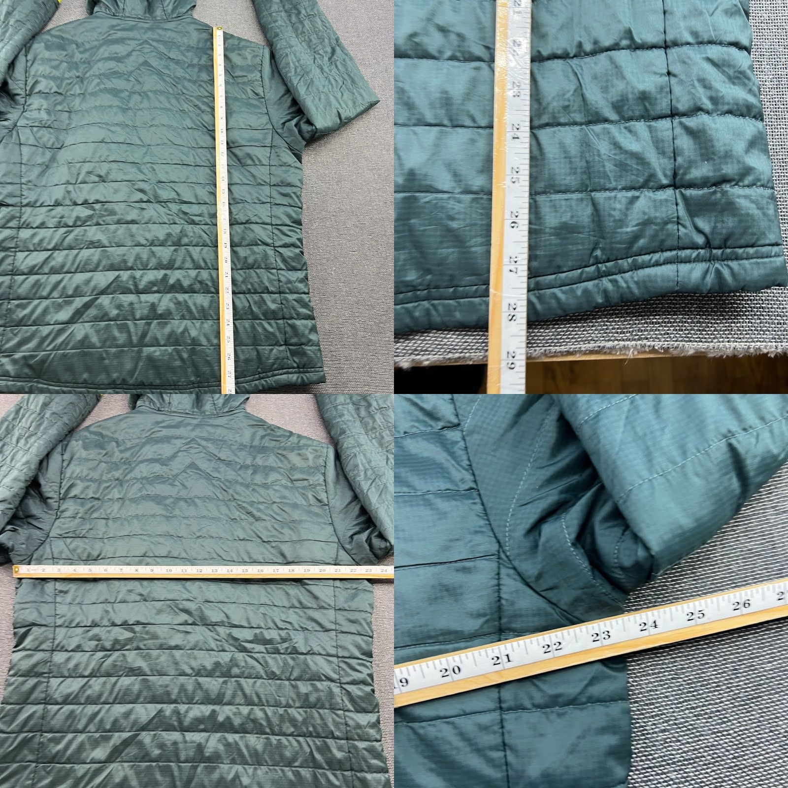 Icebreaker Icebreaker Helix Jacket Mens XL Zip Up Hoody Merinoloft Green Hooded Pockets Size US XL / EU 56 / 4 - 8 Thumbnail