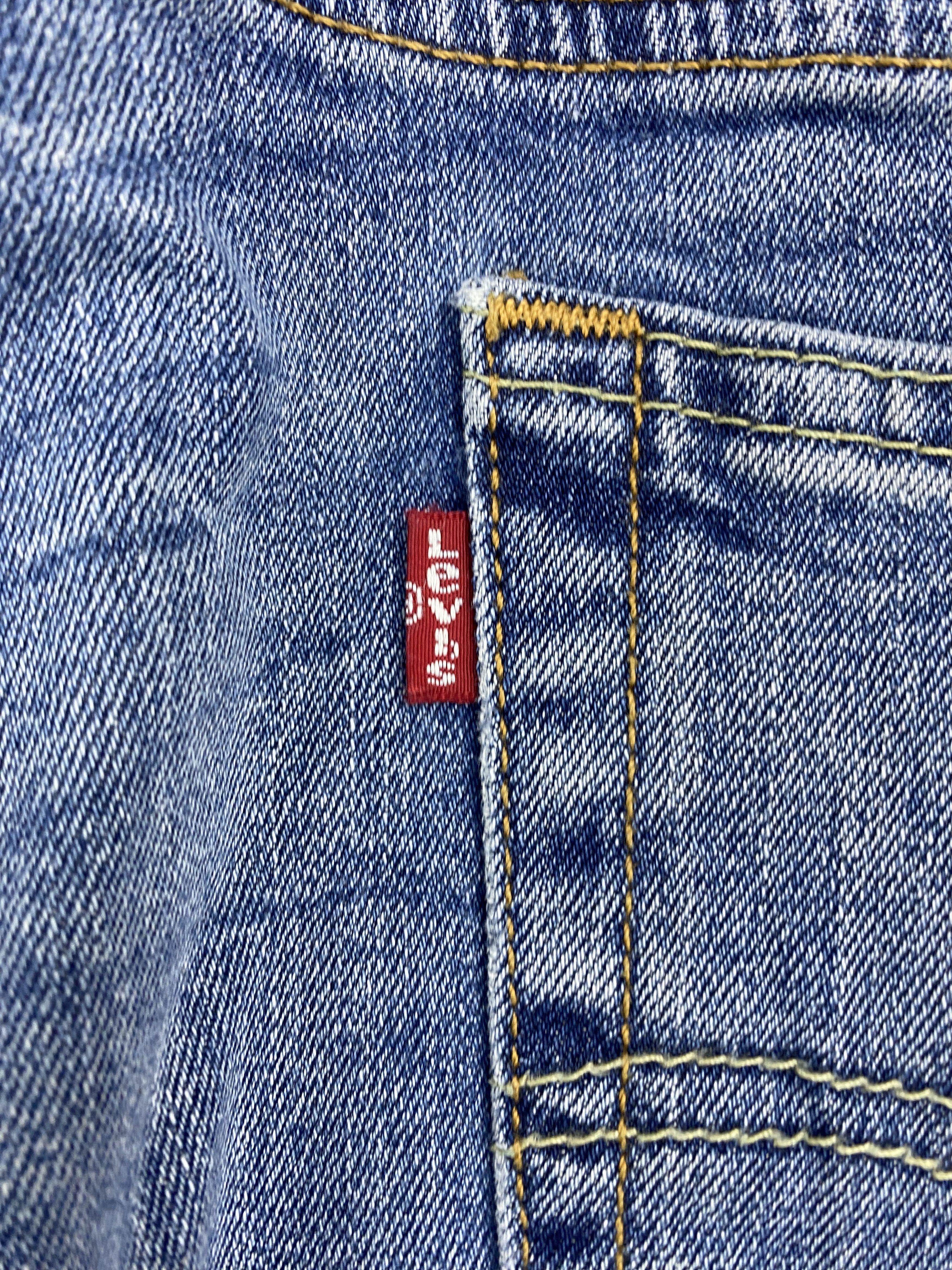 Levi's × Vintage Vintage Levis 569 Blue Denim Jeans Size US 34 / EU 50 - 6 Thumbnail
