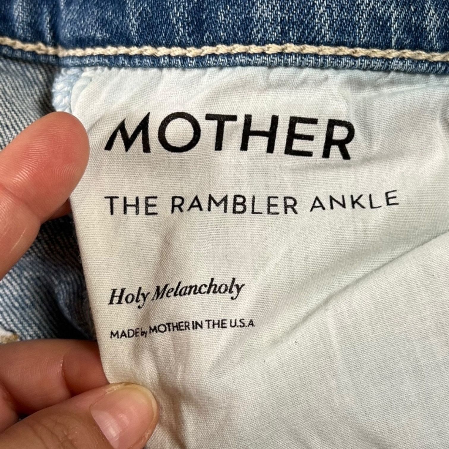 MOTHER Mother Superior The Rambler Ankle Holy Melancholy Women's 25 Size 25" / US 0 / IT 36 - 8 Thumbnail