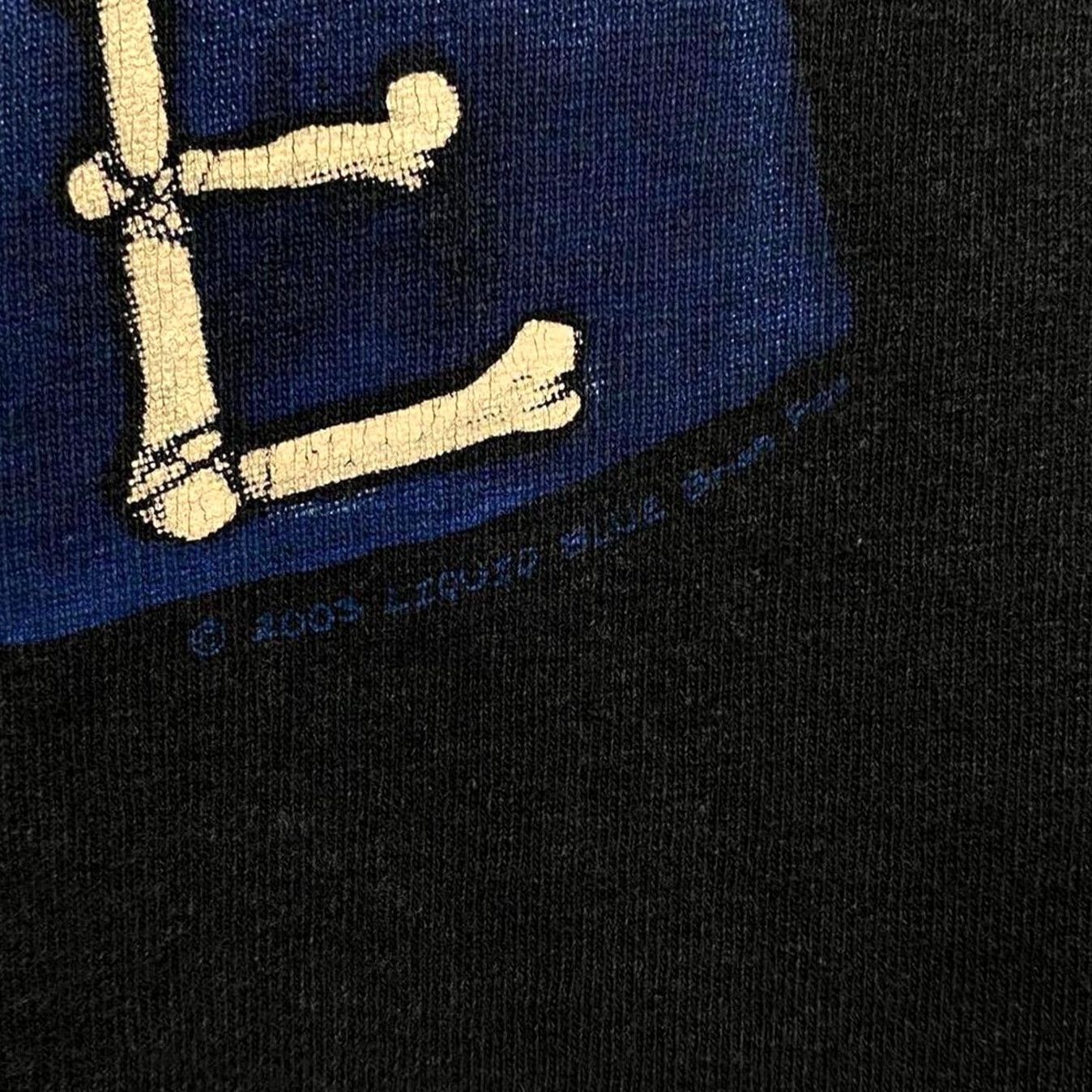 Liquid Blue VINTAGE Liquid Blue Live Free Or Die Graphic Skull USA Black T-Shirt L Men Regular Blonde? Size US L / EU 52-54 / 3 - 4 Thumbnail