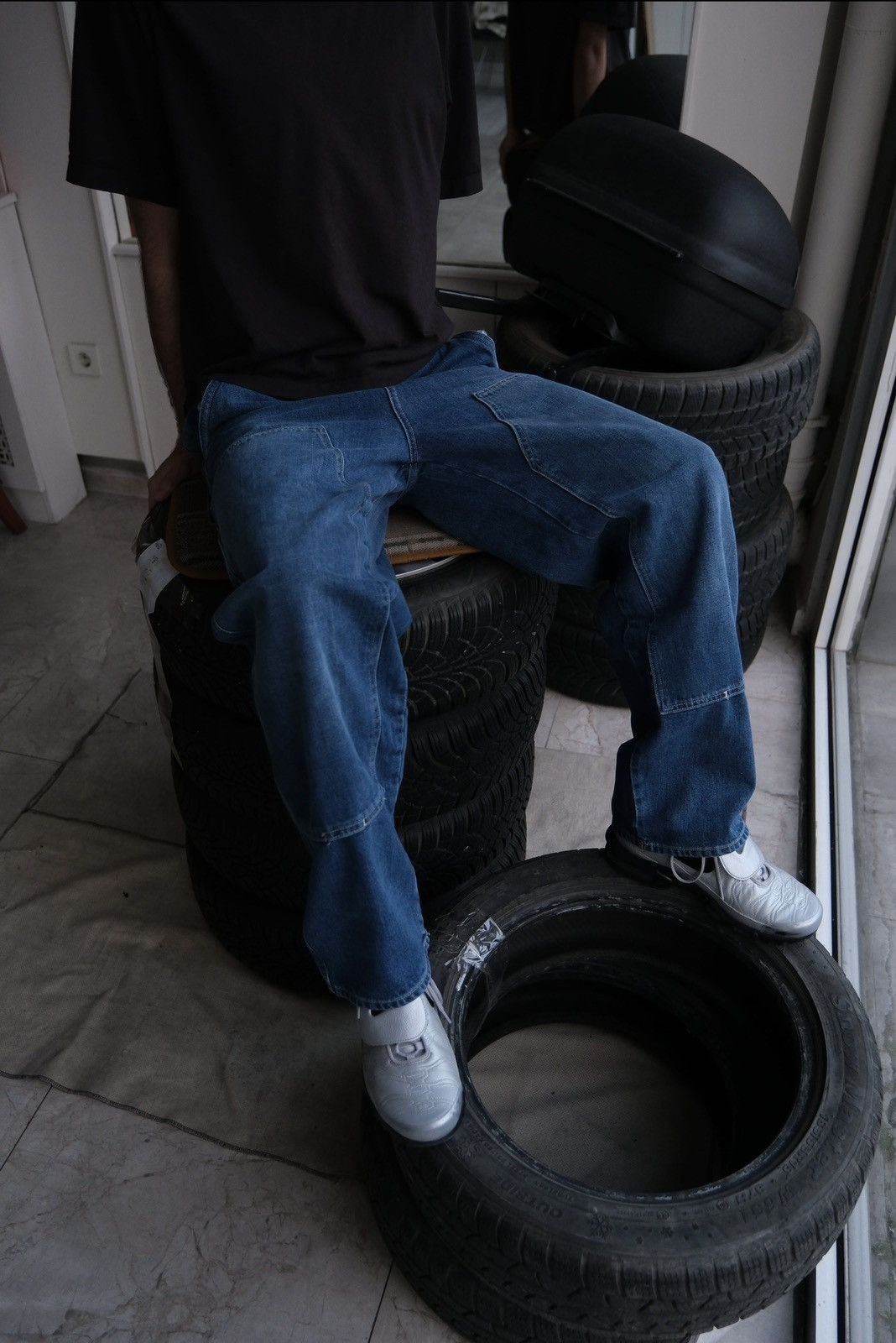 Other Stussy Double Knee Workpants blue **RARE** Size US 33 - 1 Thumbnail