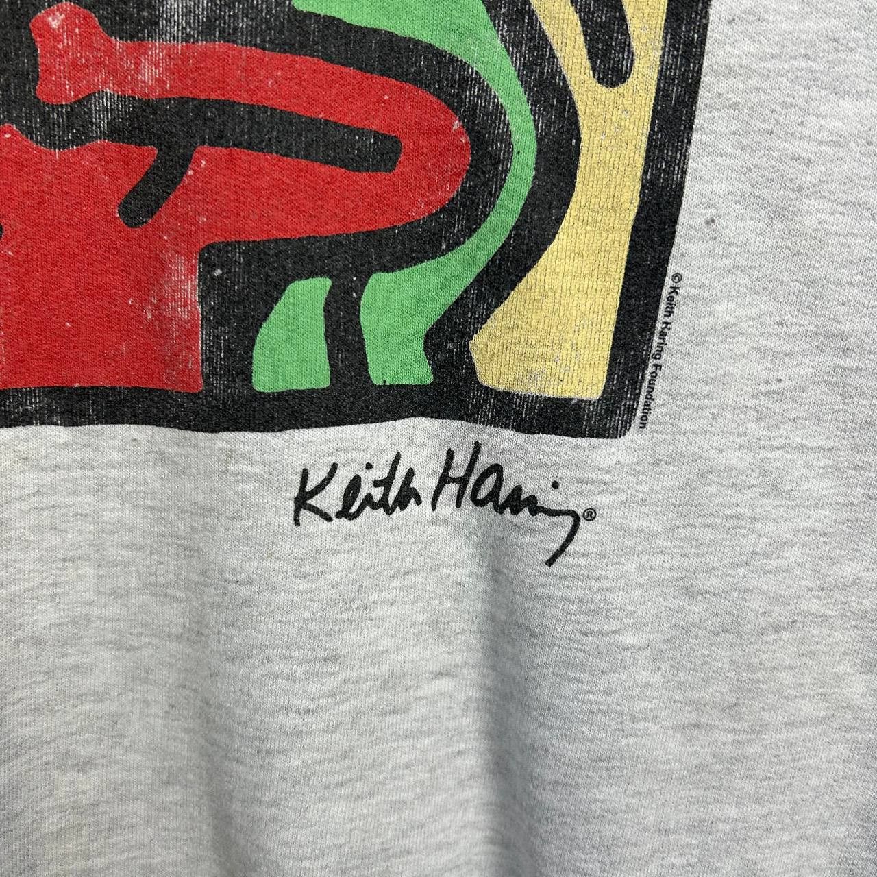 Keith Haring Vintage Kaith Haring Designer 90s rare streetwear sweatshirt Size US L / EU 52-54 / 3 - 3 Thumbnail