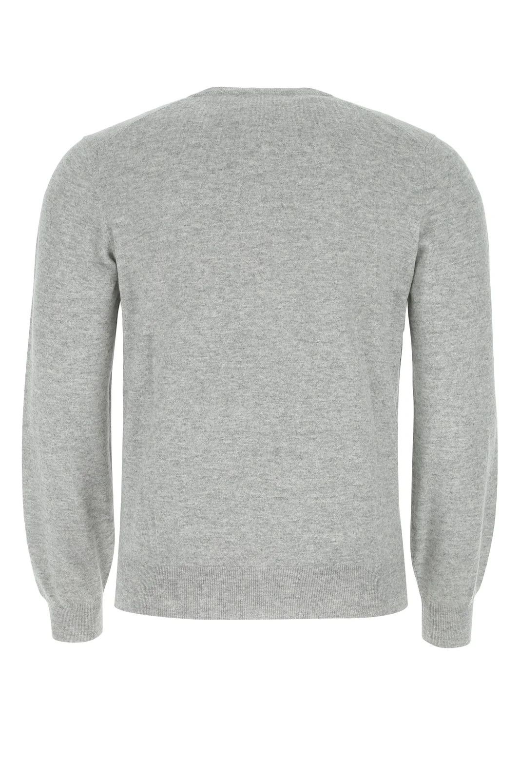 Brunello Cucinelli o1w1db10425 Cashmere Jumper in Light Grey Size US L / EU 52-54 / 3 - 2 Thumbnail