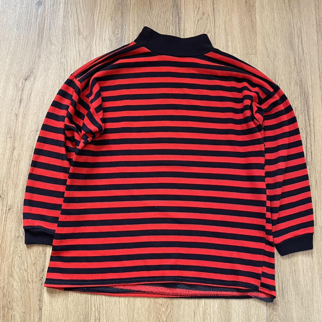 Other 80s Dogs Cartoon Red and black striped long sleeve Size US M / EU 48-50 / 2 - 3 Thumbnail