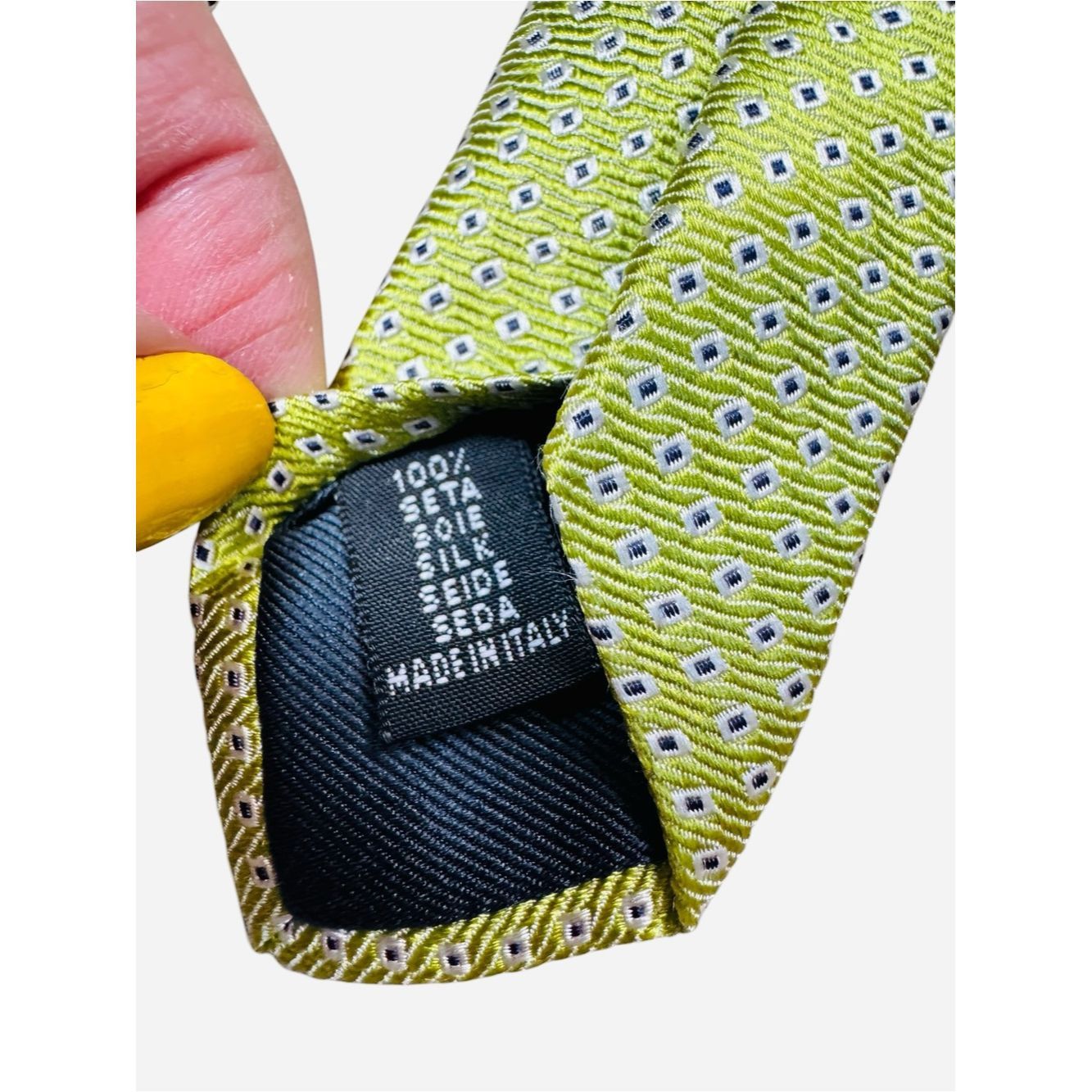 Gianfranco Ferre Gianfranco Ferre Light Green Silk Tie Made In Italy Size ONE SIZE - 8 Thumbnail