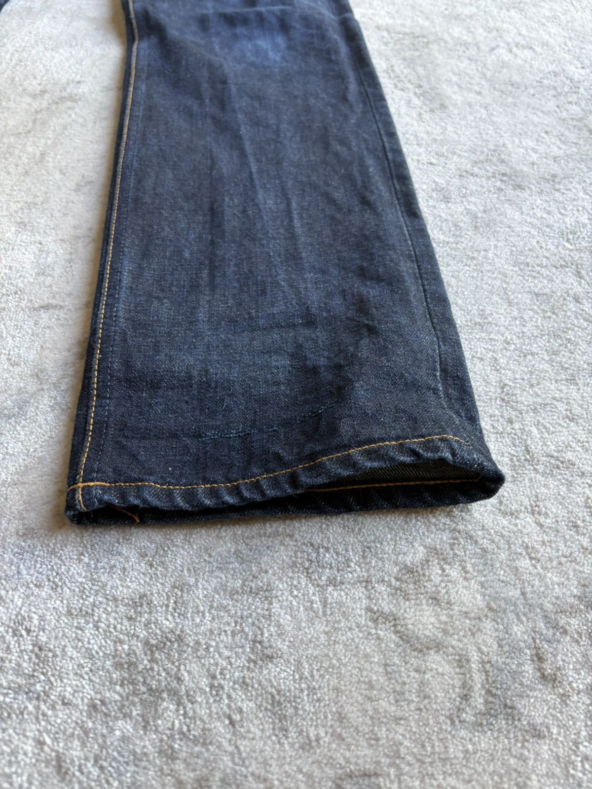 Nudie Jeans Nudie Jeans Straight Alf Denim Dry Heavy Size US 31 - 7 Thumbnail