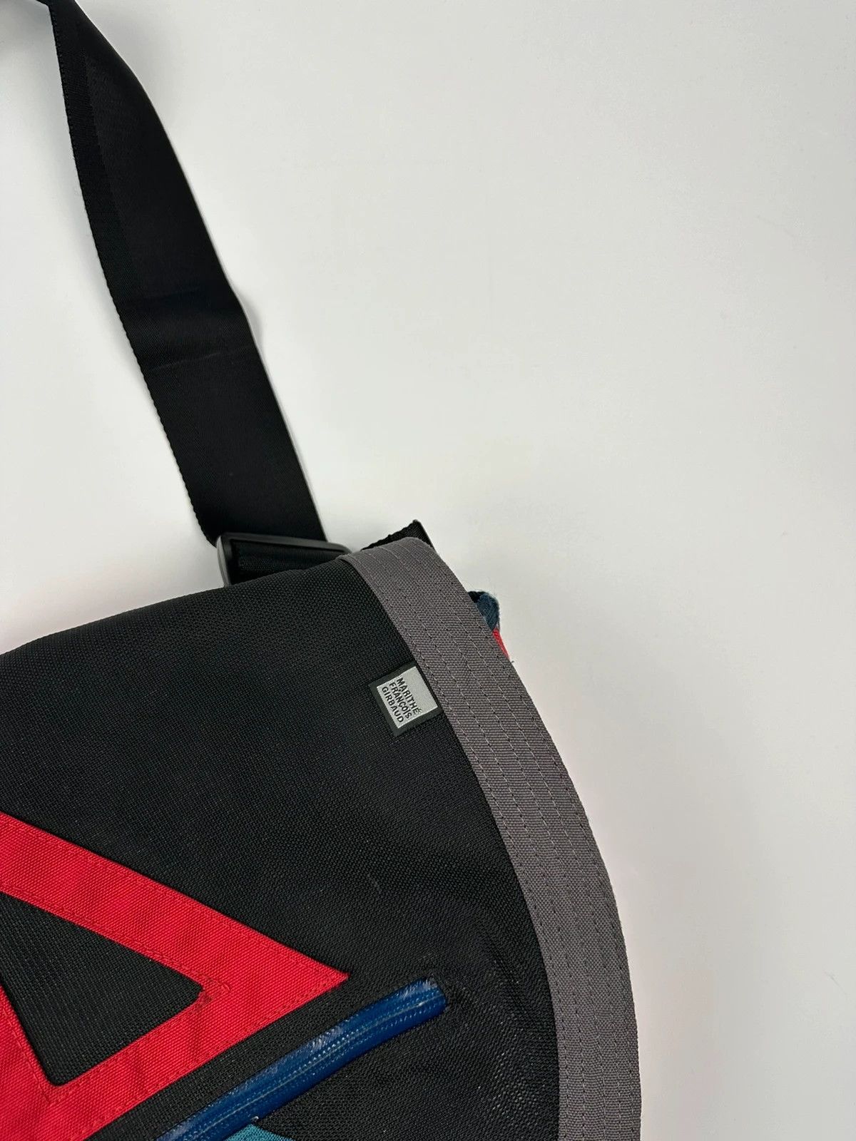 Marithe + Francois Girbaud Marithé + François Girbaud Red & Black Messenger Bag Size ONE SIZE - 4 Thumbnail