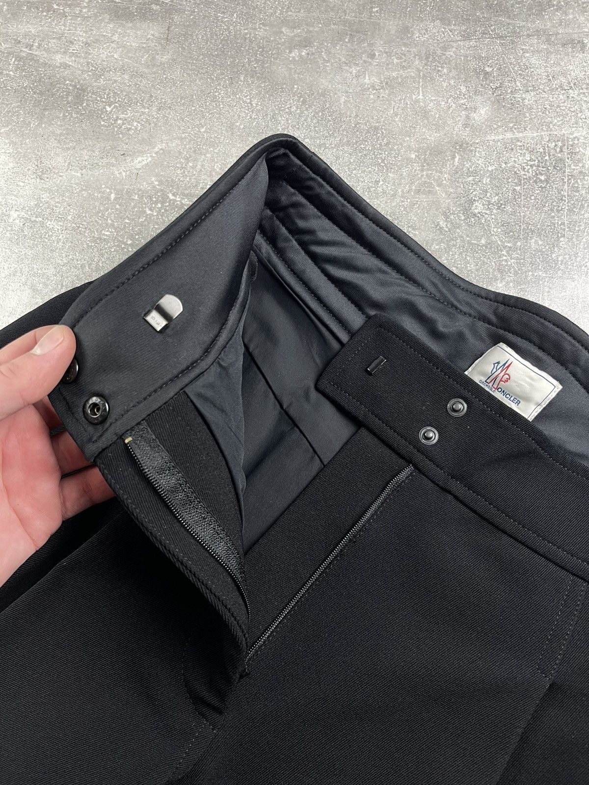 Moncler Grenoble Moncler Grenoble Ski Pants Technical Black Cropped Size 33" - 12 Thumbnail