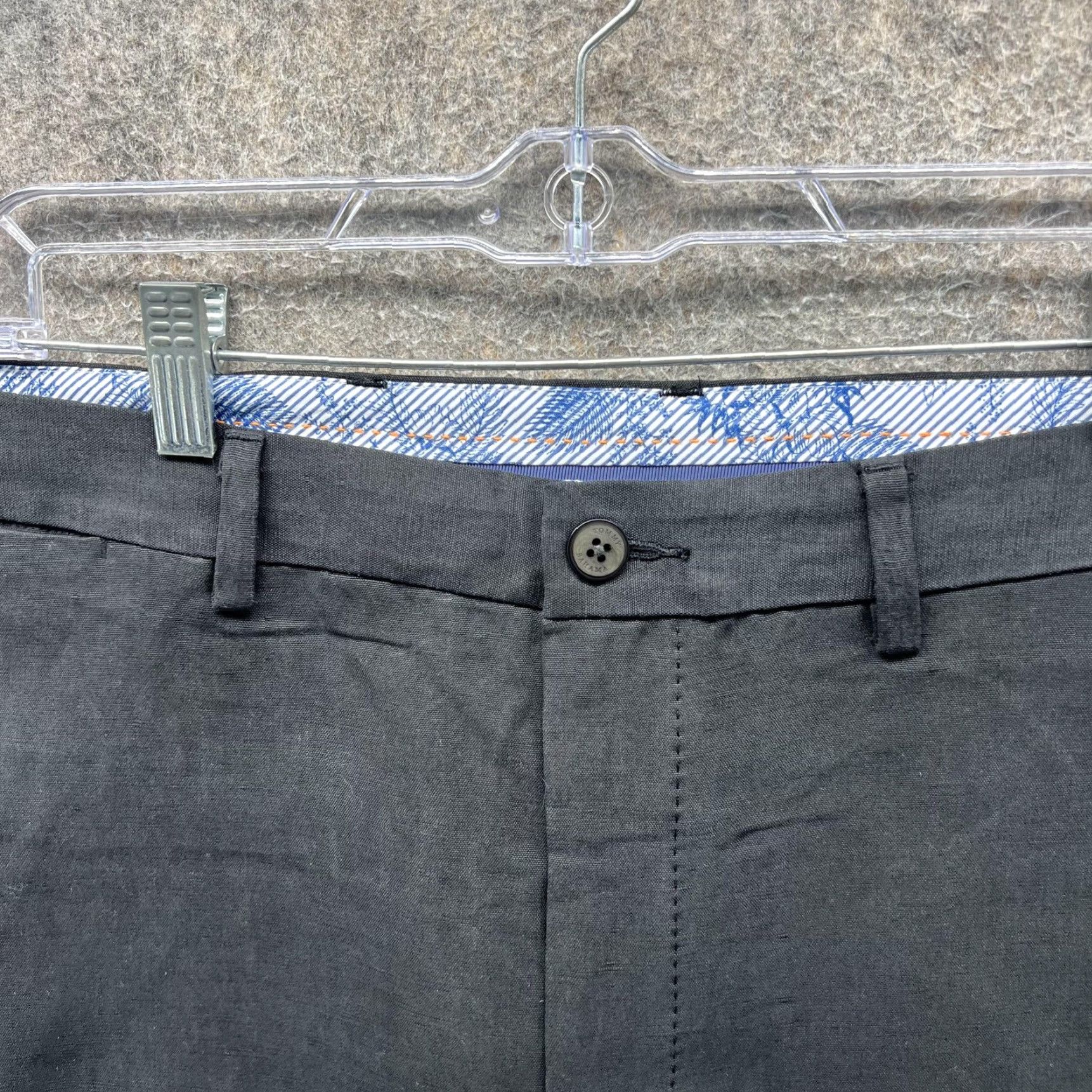 Tommy Bahama Tommy Bahama Monterey Shorts Mens 38 Black Chino Flat Front 9 Inseam Casual Size US 38 / EU 54 - 7 Thumbnail