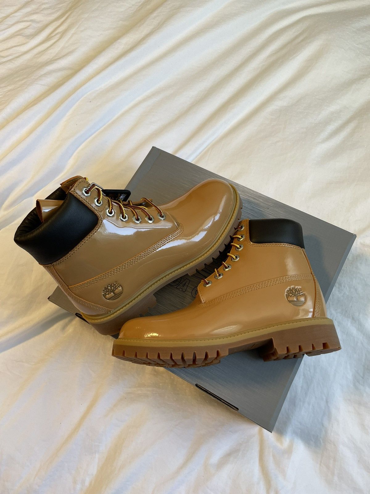 Timberland Veneda Carter x Timberland 6 Patent Leather Boots Grailed