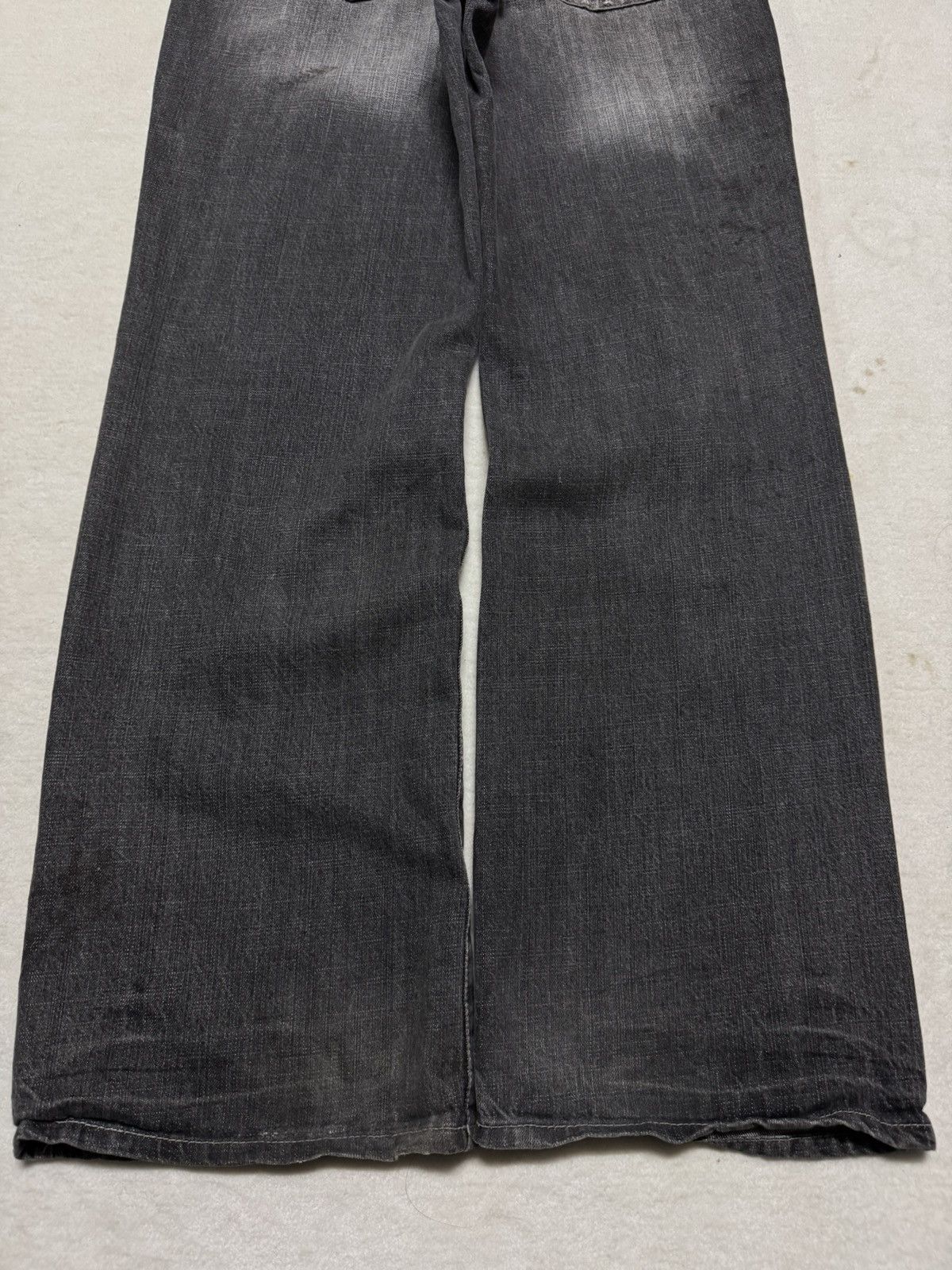 Japanese Brand VINTAGE 2000s BROGUE HOMME BAGGY JNCO FUBU HIPHOP STYLE Size US 32 / EU 48 - 12 Thumbnail