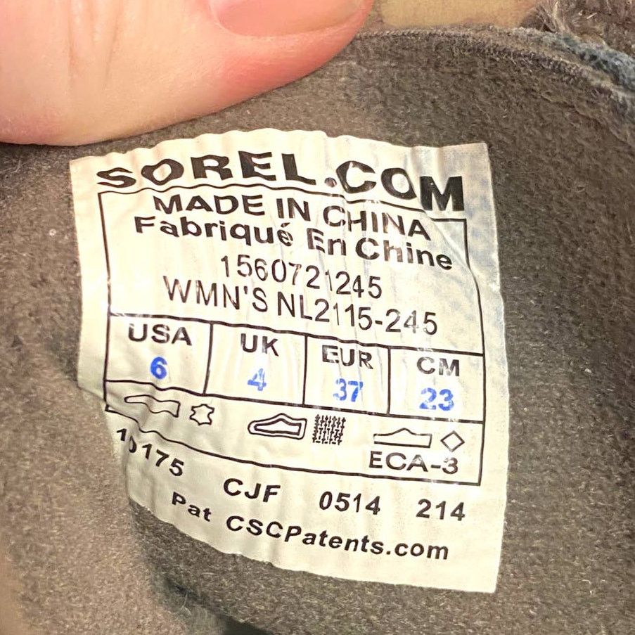 SOREL Sorel Toronto Waterproof Sage Suede Wedges Ankle Boots 6 Size US 6 / IT 36 - 6 Thumbnail