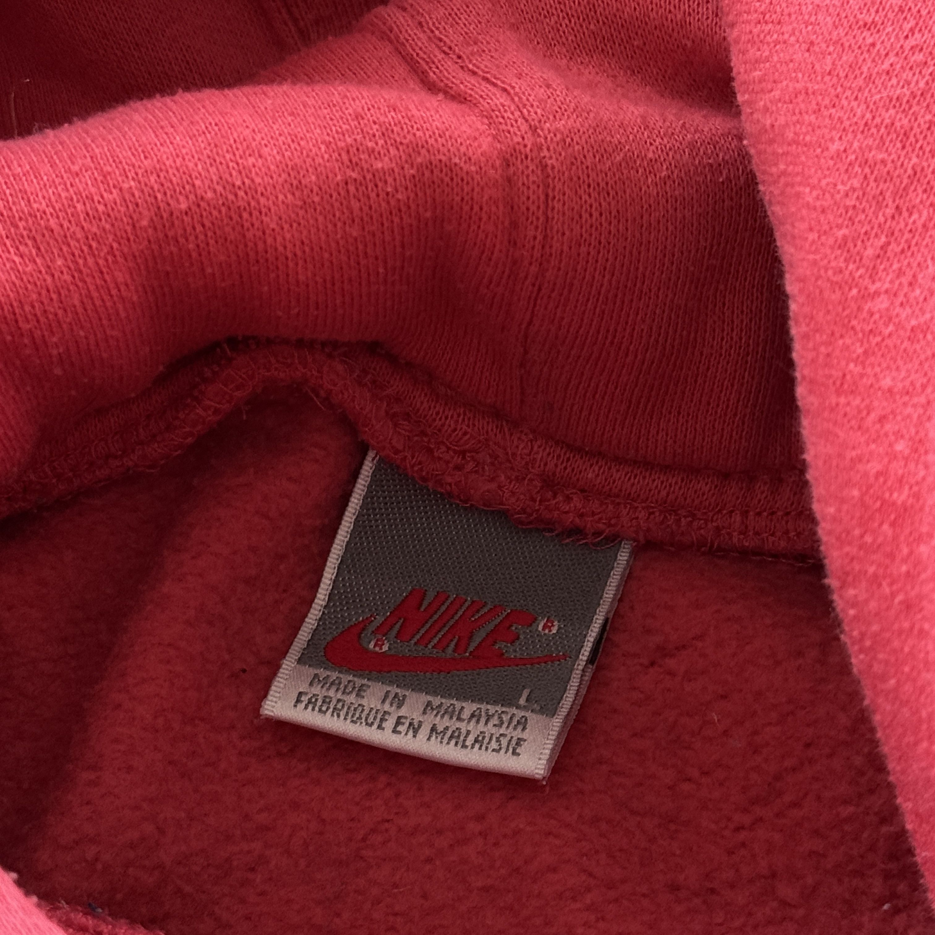 Nike Vintage 90s Nike Autentic Training Gear Hooded Sweatshirt Size US L / EU 52-54 / 3 - 6 Thumbnail