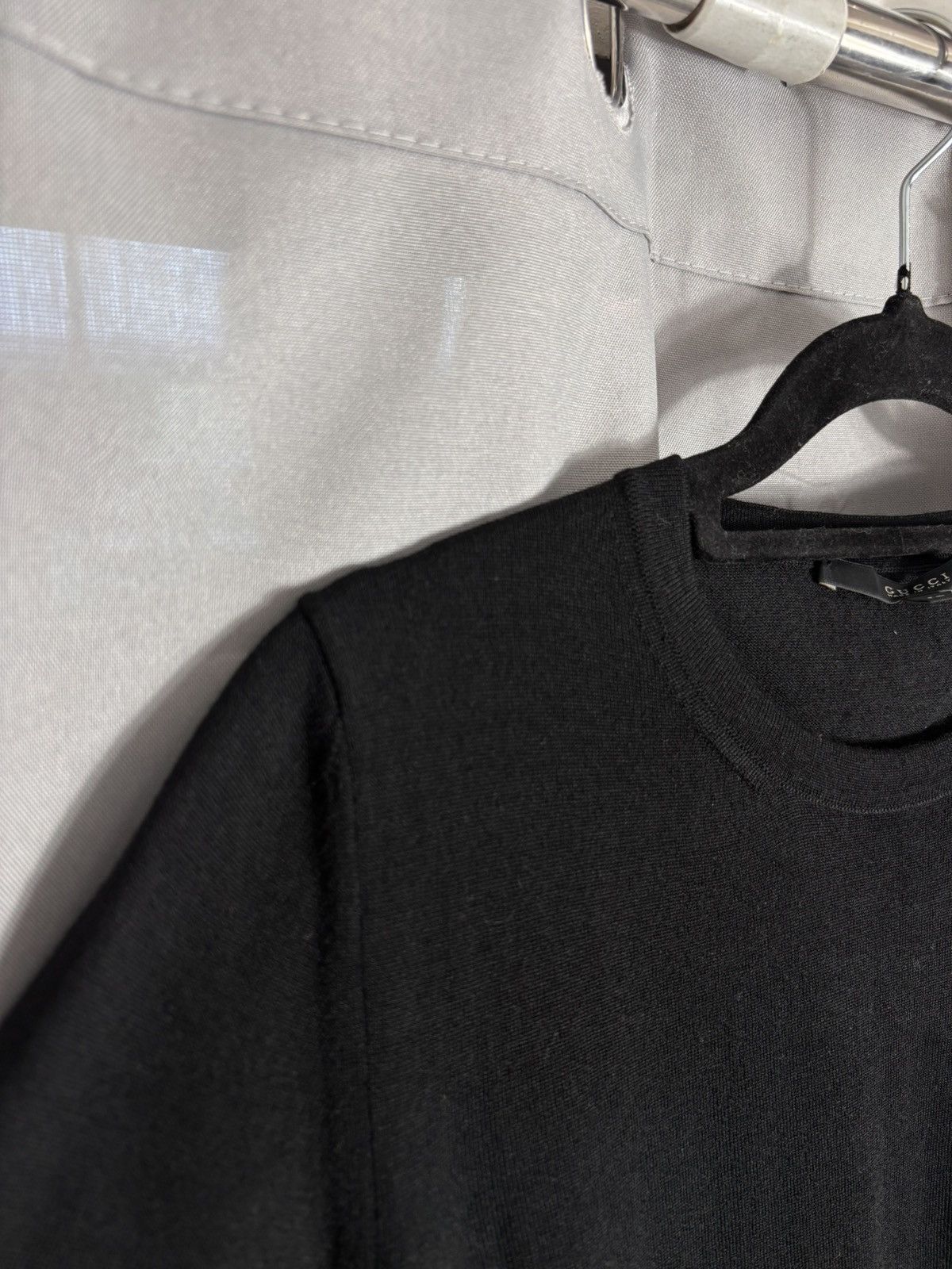 Gucci Gucci Black Short Sleeve Knit Top Size L / US 10 / IT 46 - 7 Thumbnail