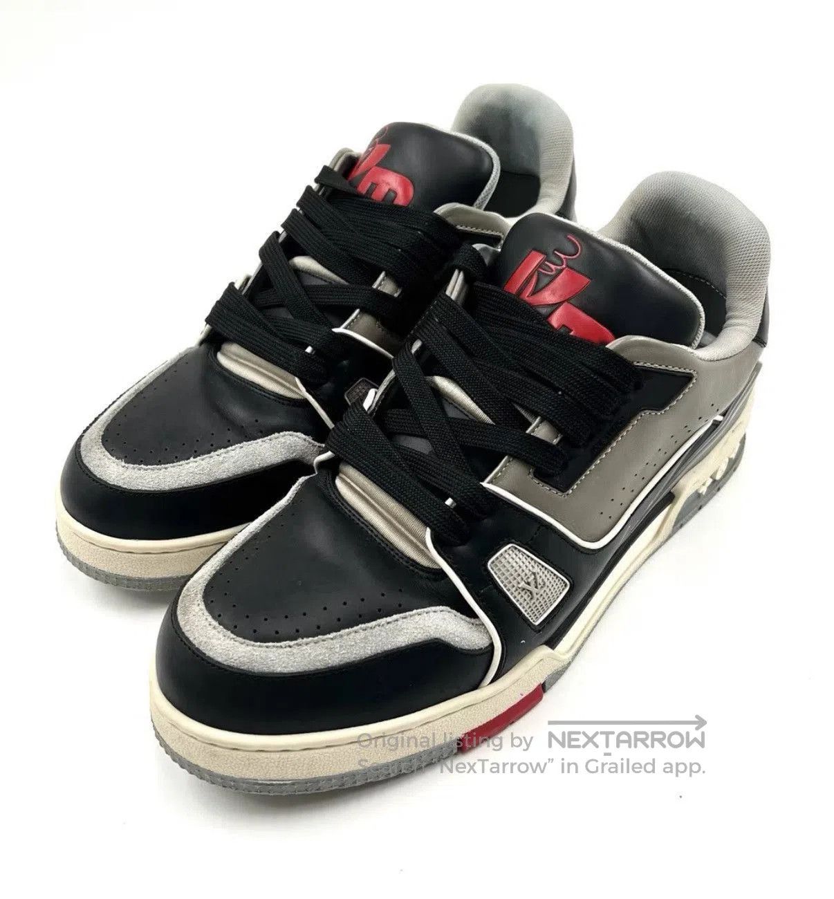 Louis Vuitton Black Low. Size US 8 / EU 41 - 1 Thumbnail