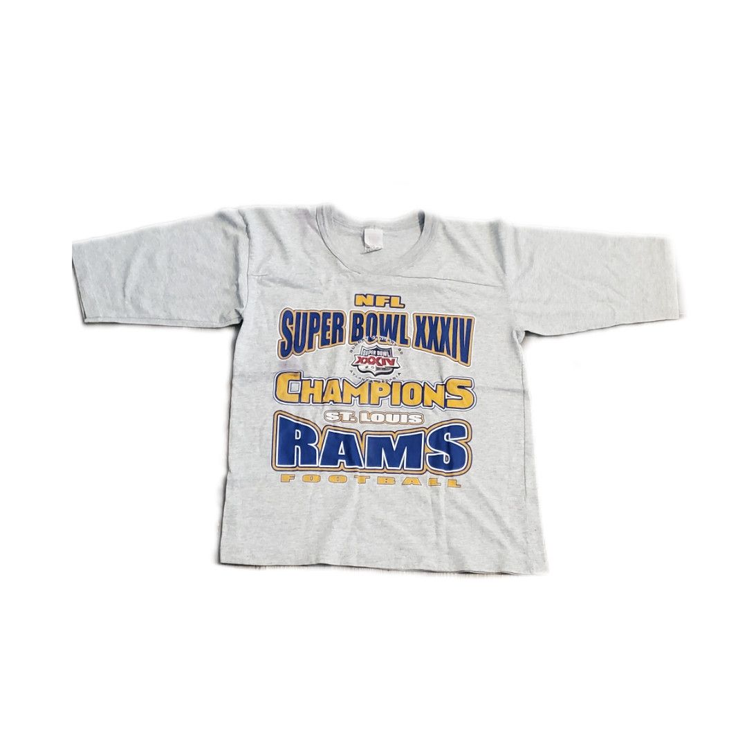 NFL × Vintage 1999 St. Louis Rams Champions Youth T-Shirt/Crop Top Size S / US 4 / IT 40 - 1 Thumbnail