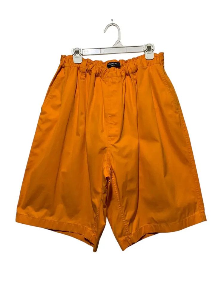 Balenciaga Balenciaga wide leg oversize cotton twill short Size US 33 - 1 Thumbnail