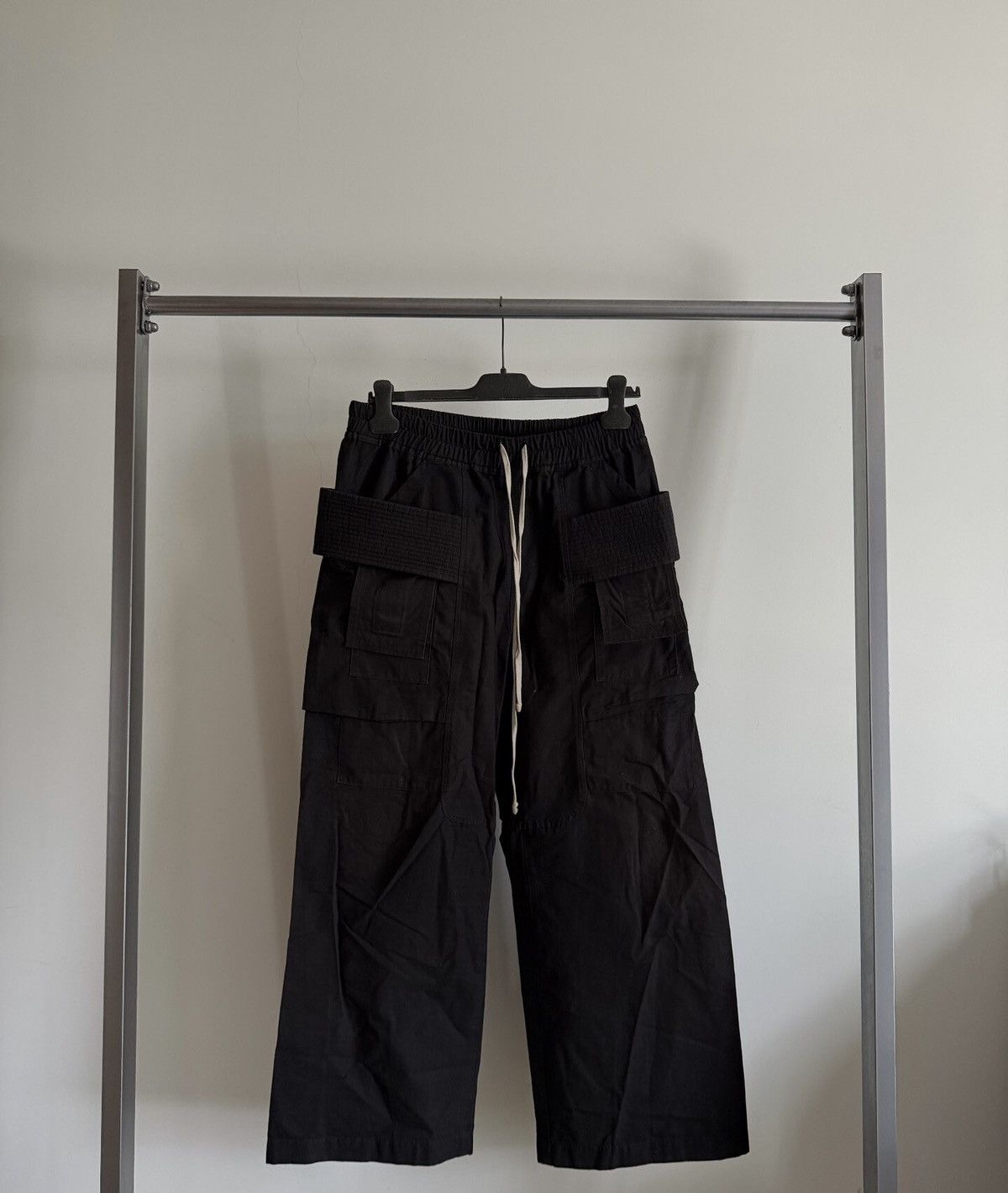 Rick Owens Drkshdw RICK OWENS DRKSHDW Loose Double-Ring Pants Size US 34 / EU 50 - 1 Thumbnail