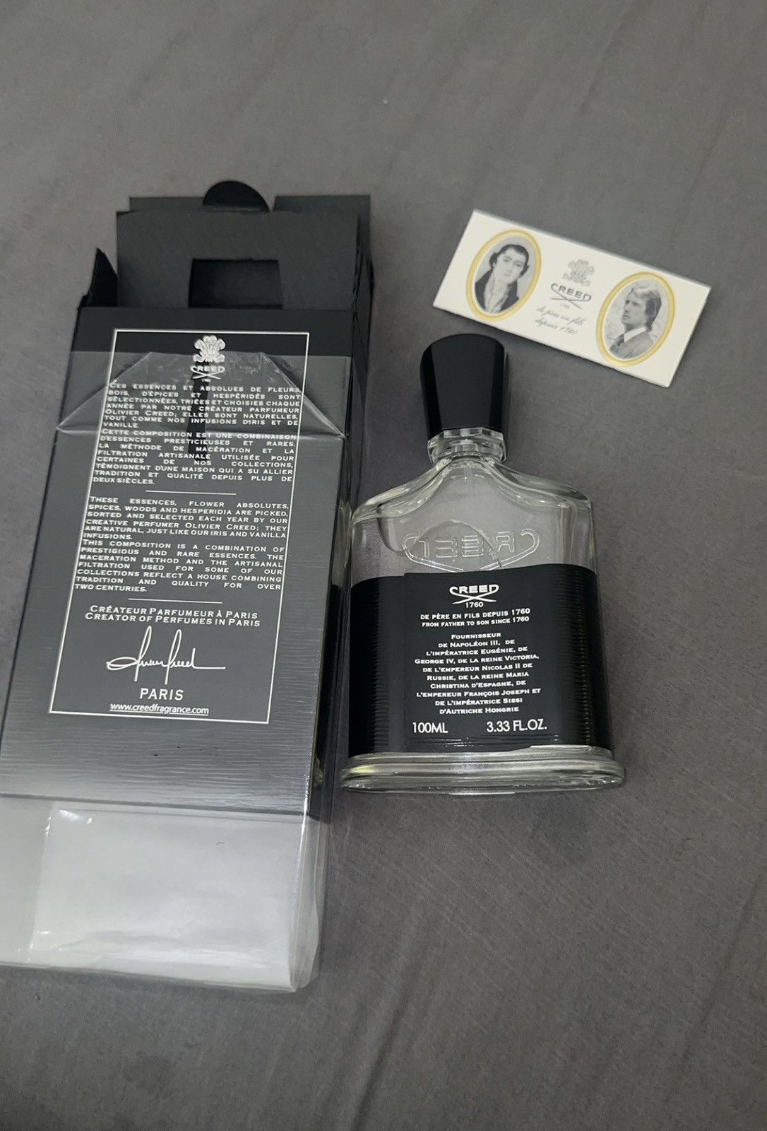 Creed Authentic Creed Aventus 3.3oz 100ml Men’s Cologne EDP Size ONE SIZE - 2 Thumbnail