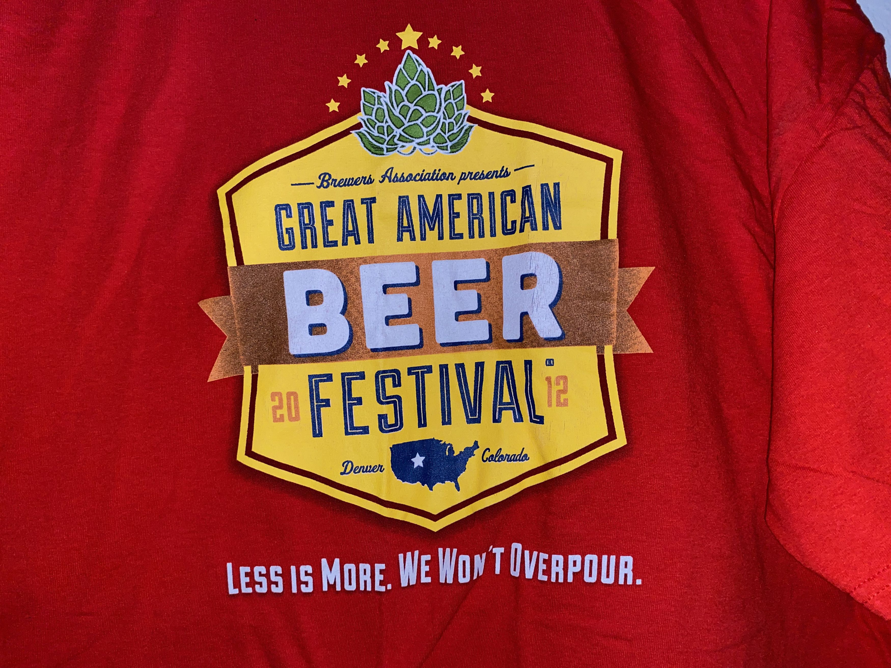 Other 2012 Great American BEER Festival Event Tee t shirt 2XL CO ! Size US XXL / EU 58 / 5 - 2 Thumbnail